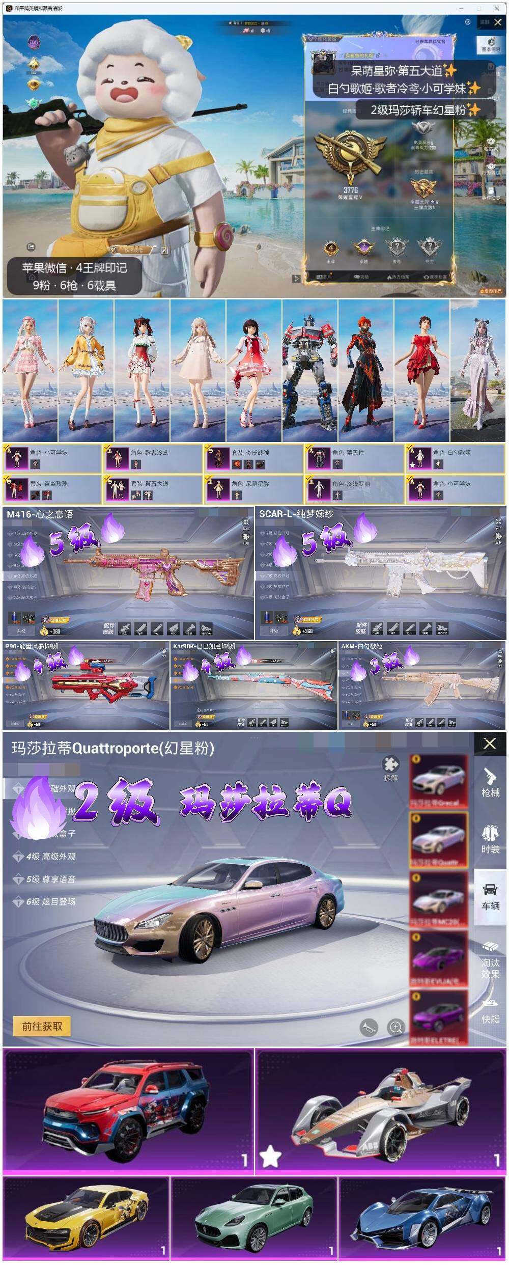 HPLE3311304和平精英账号详情图2 HPLE3311304和平精英账号详情图2