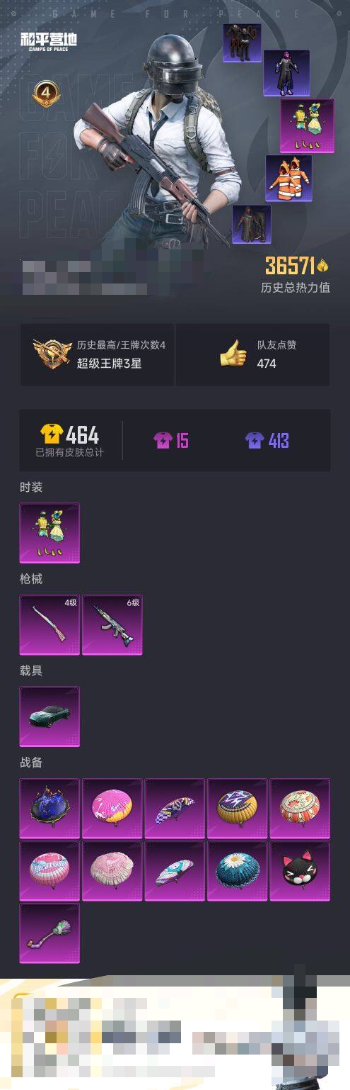 HPEY3308441和平精英账号详情图5