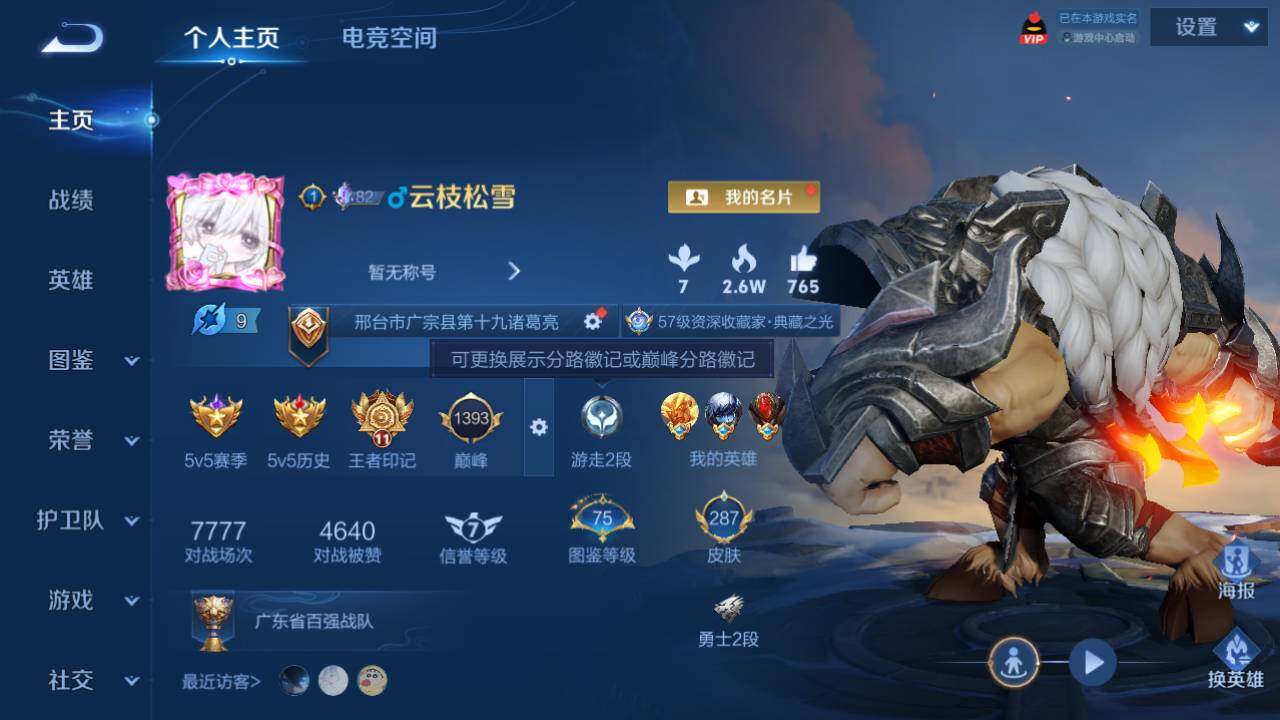 WZEY3235784王者荣耀账号详情图7