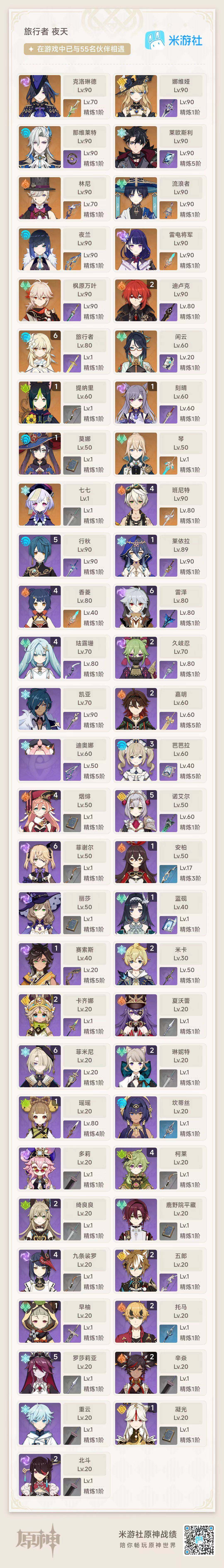 YSEY39104原神账号详情图3