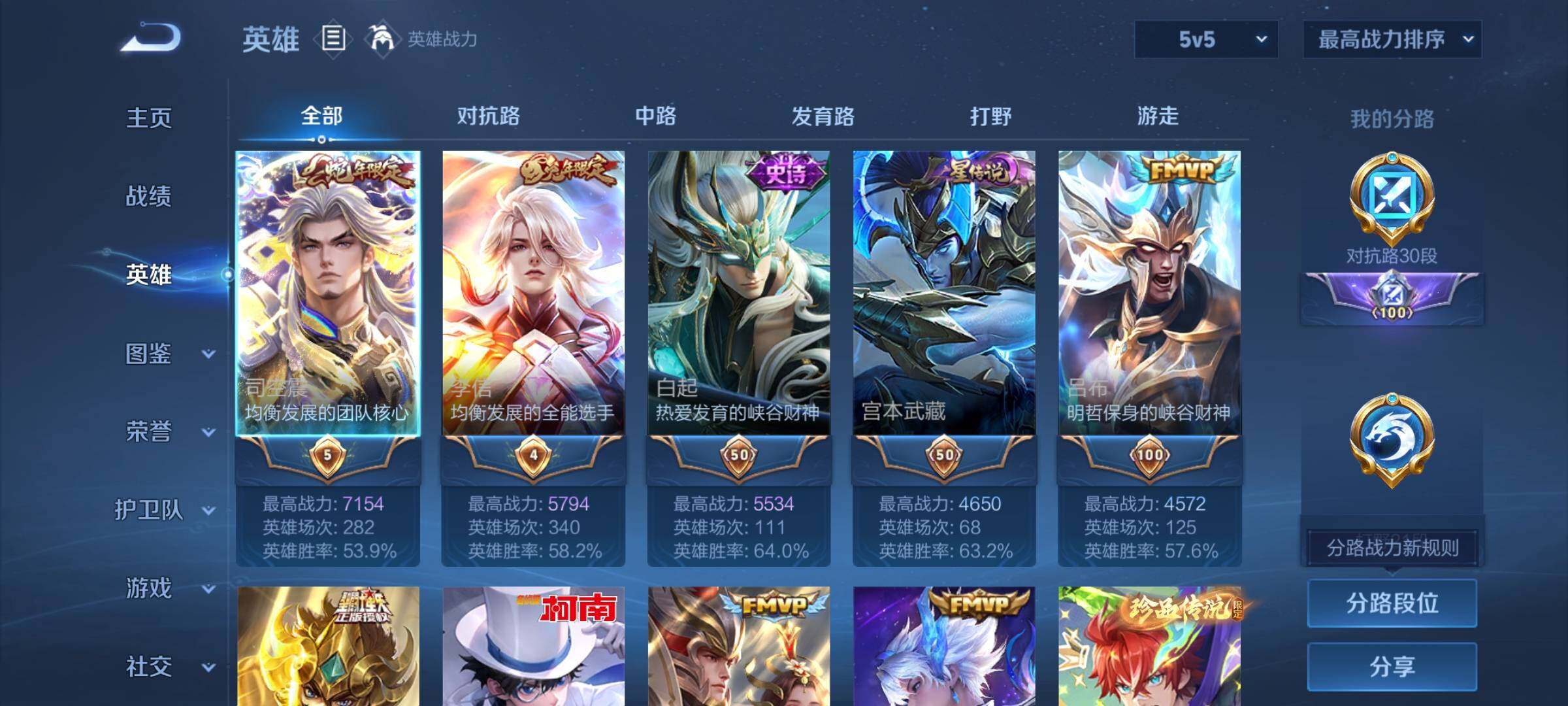 WZCMY3236877王者荣耀账号详情图3