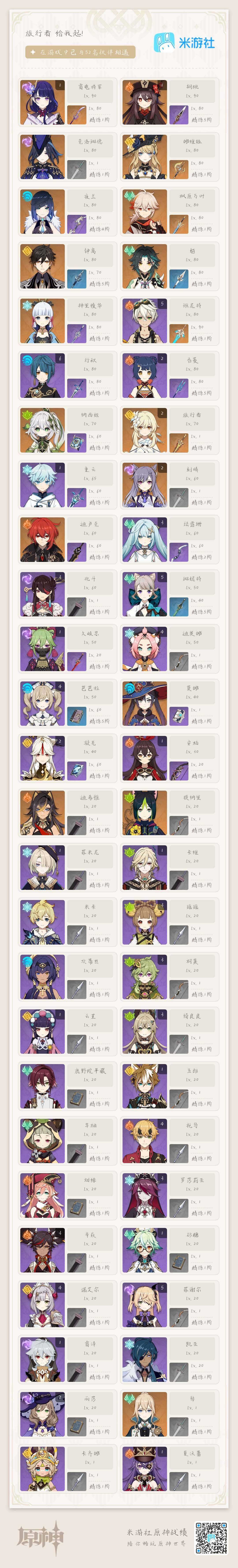 YSEY38773原神账号详情图3 YSEY38773原神账号详情图3