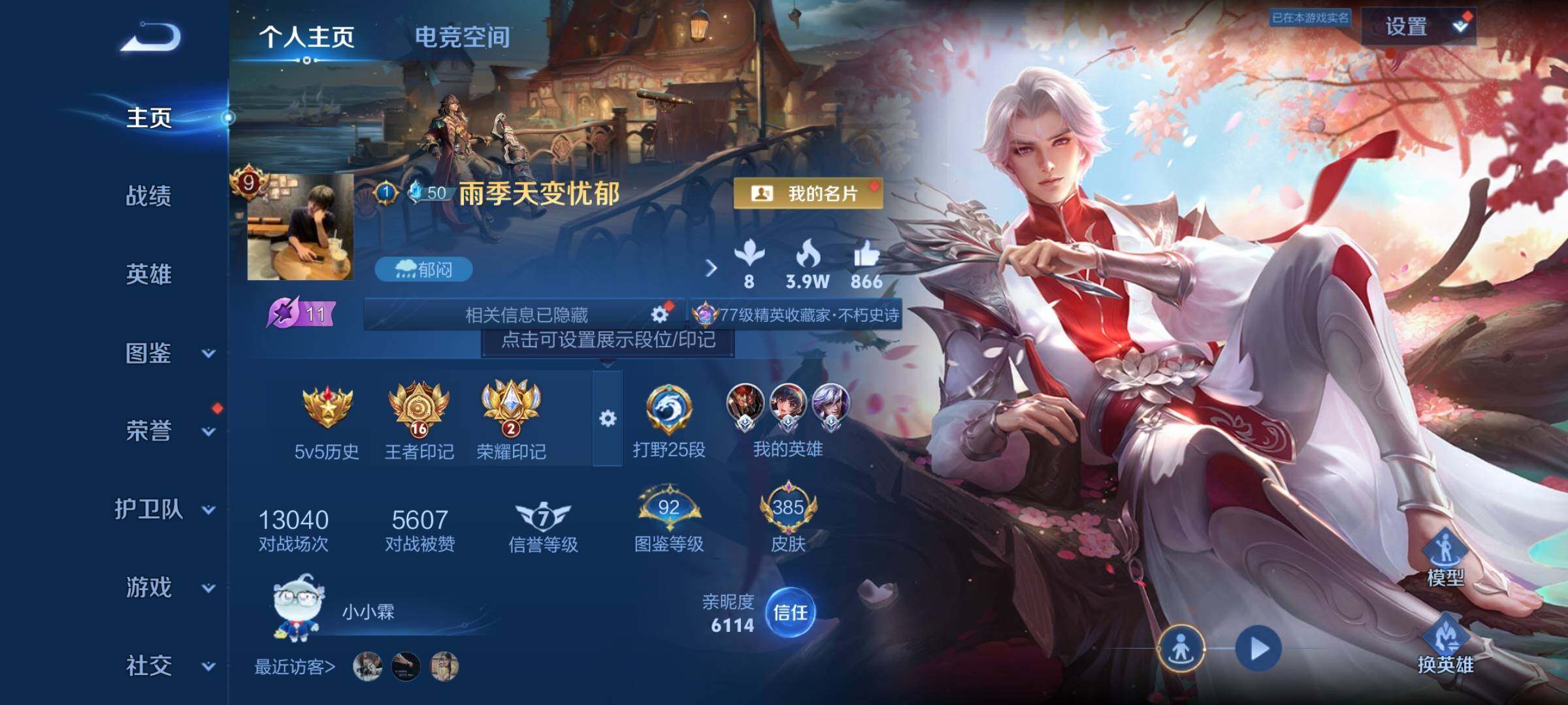 WZYXS3244053王者荣耀账号详情图2 WZYXS3244053王者荣耀账号详情图2