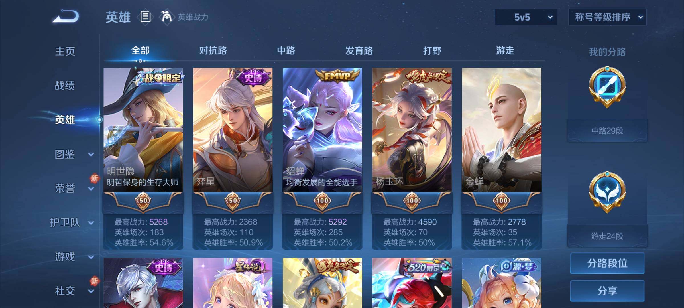 WZCMY3237530王者荣耀账号详情图4