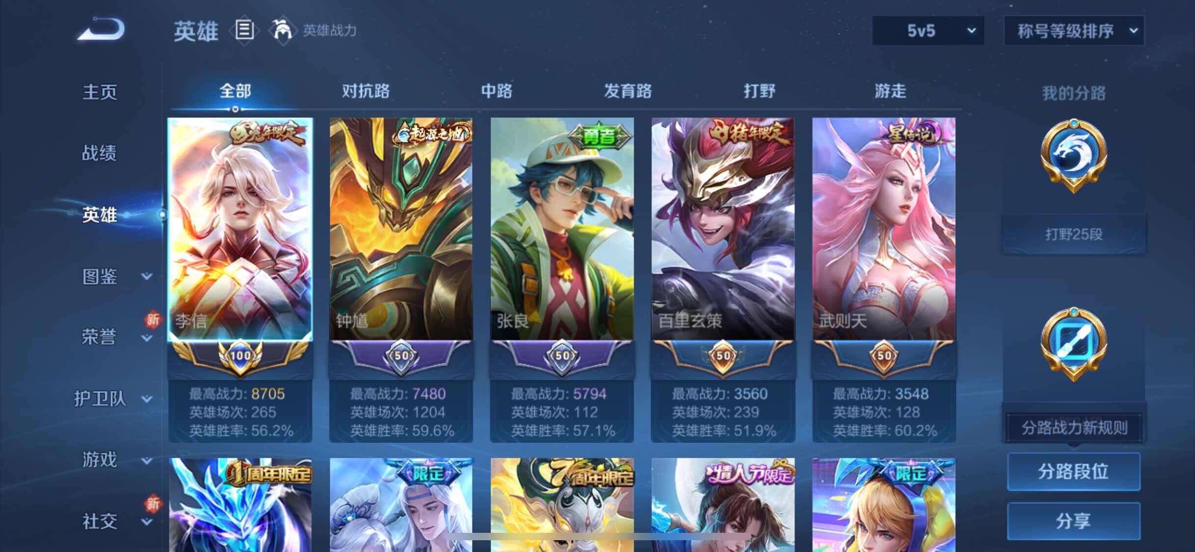 WZYXS3240562王者荣耀账号详情图3