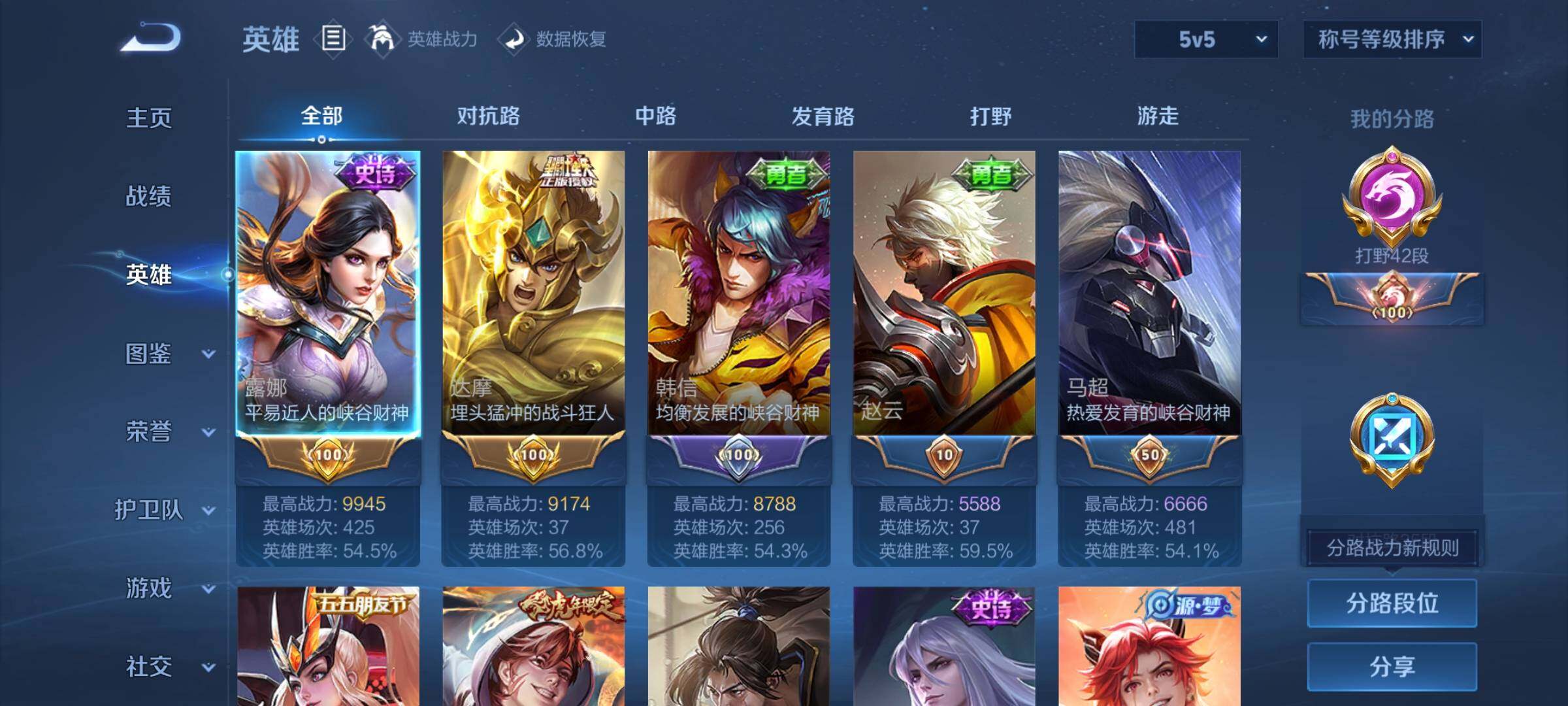 WZYXS3239927王者荣耀账号详情图3 WZYXS3239927王者荣耀账号详情图3