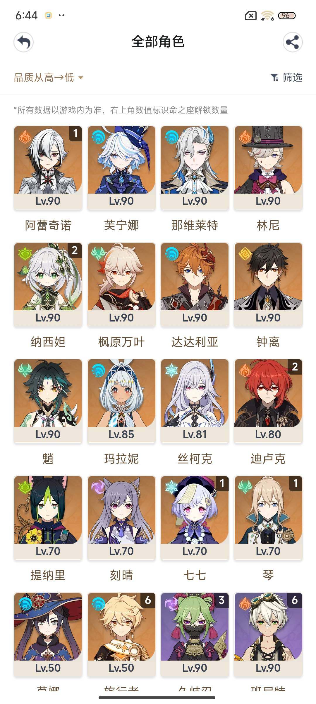 YSEY38818原神账号详情图4