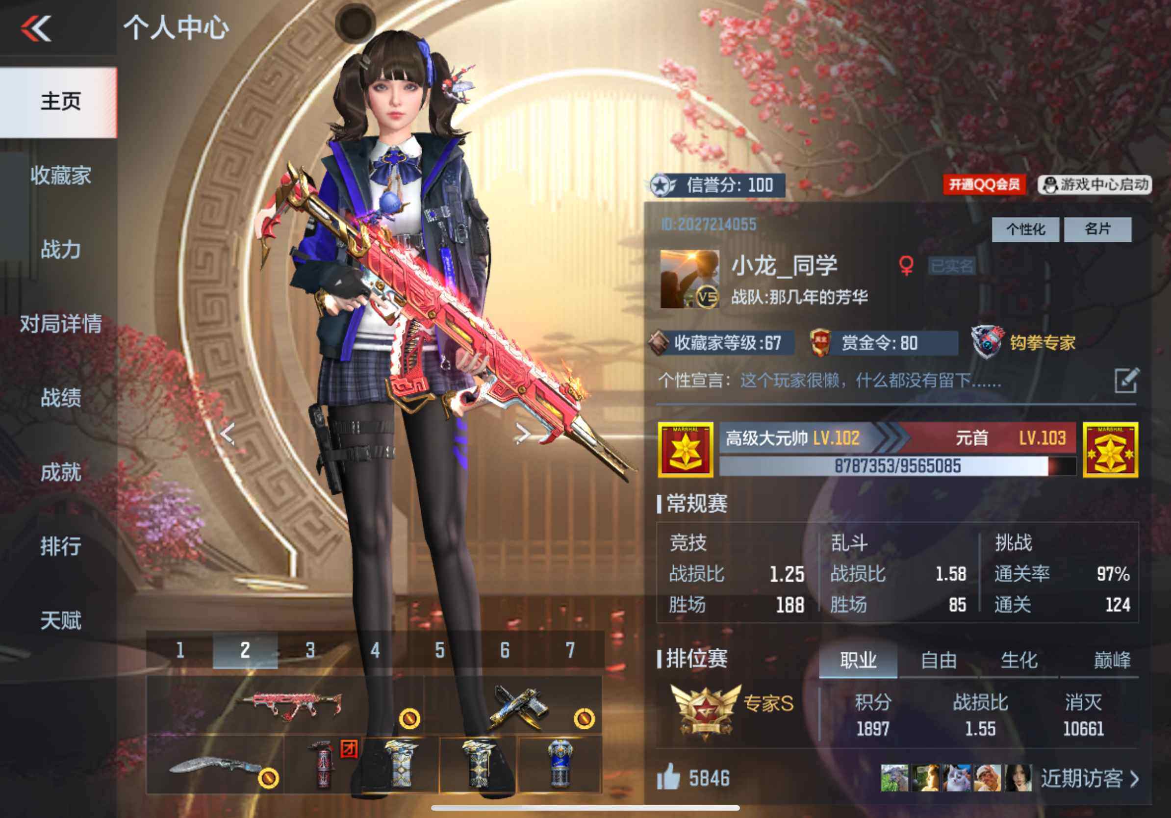 CFMXS342994枪战王者账号详情图2