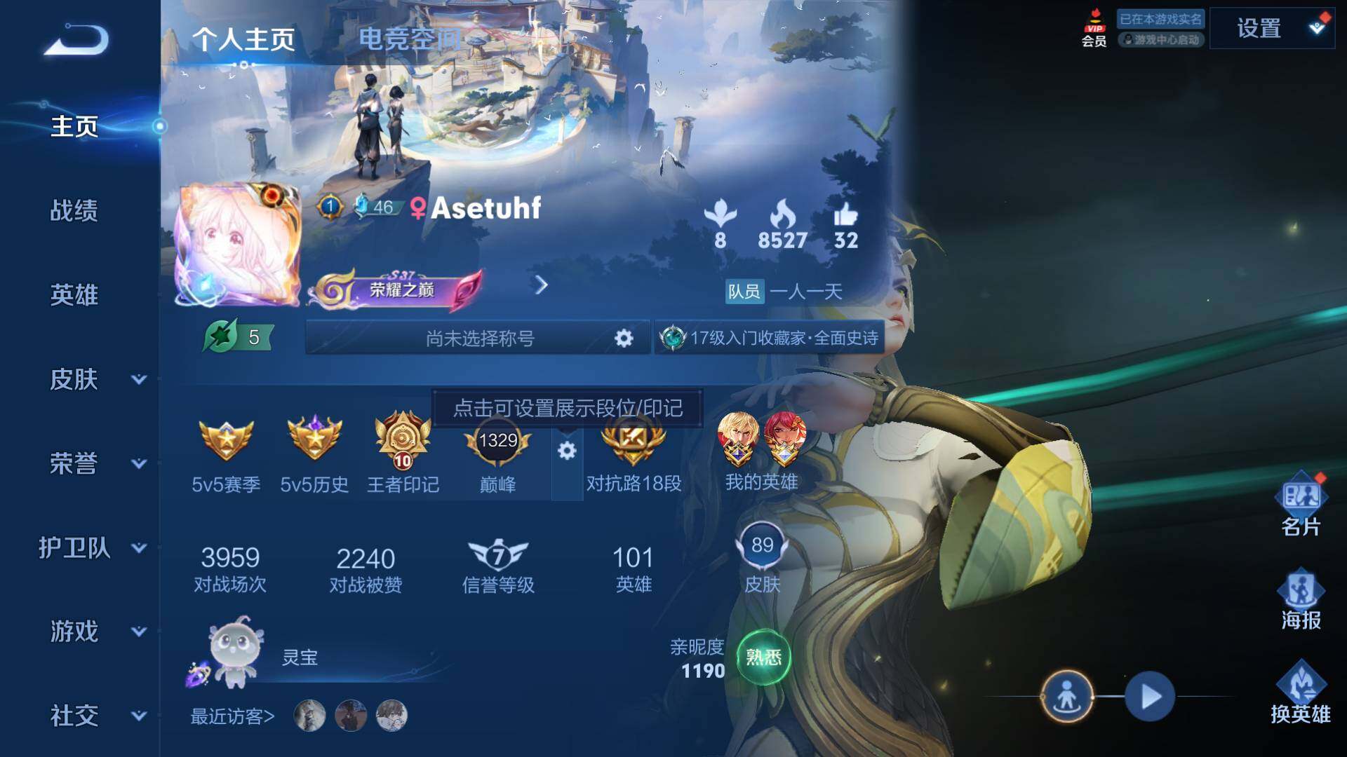 WZLFY3238603王者荣耀账号详情图8