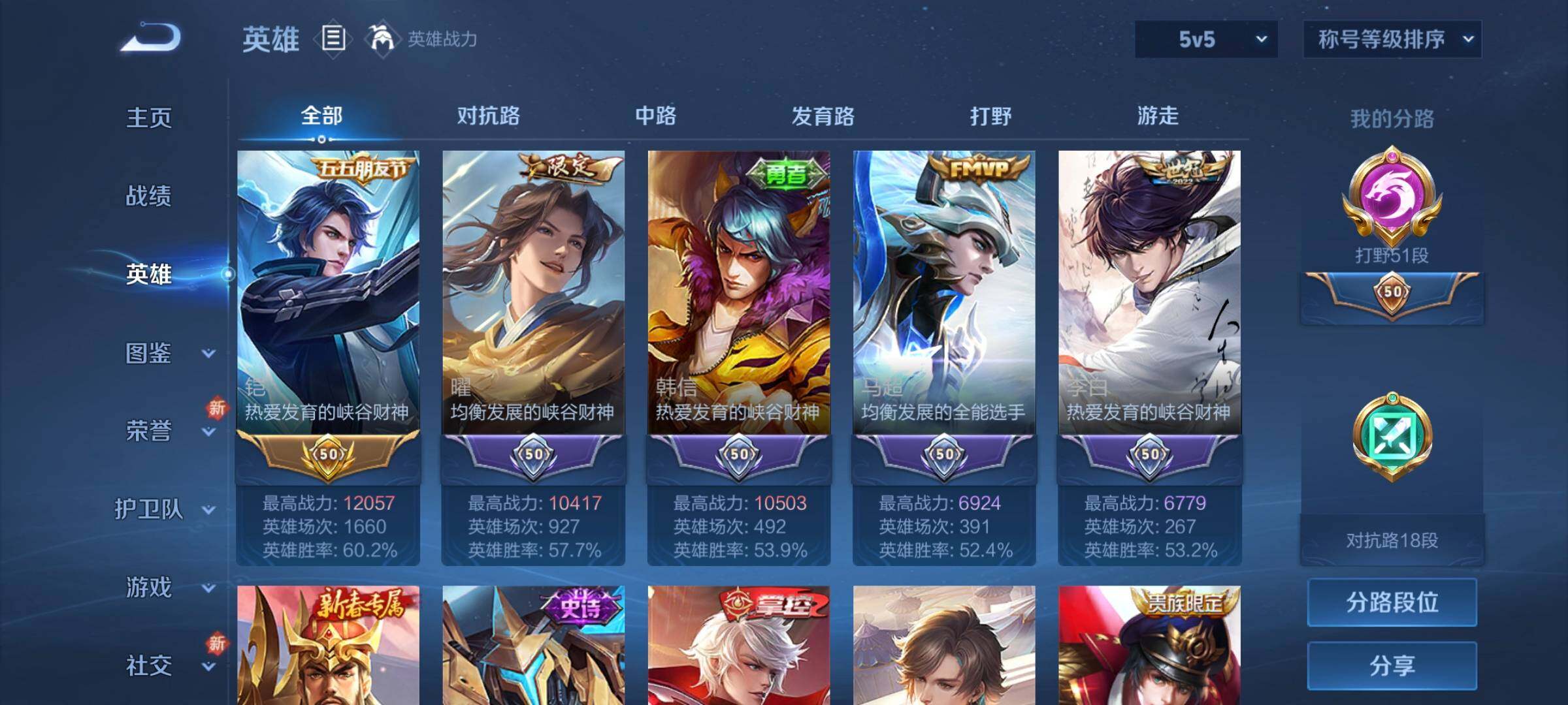WZCMW3290358王者荣耀账号详情图3