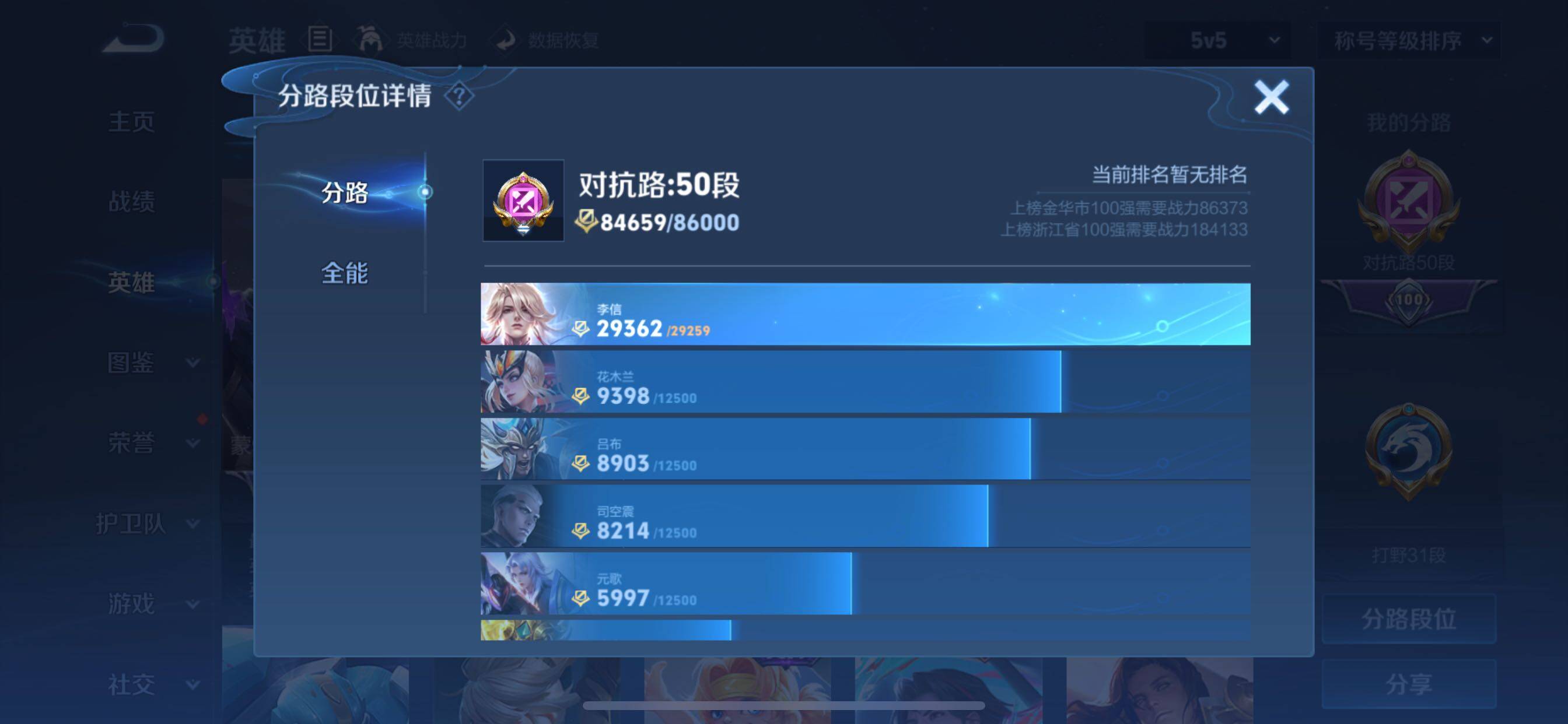WZCMY3246466王者荣耀账号详情图5