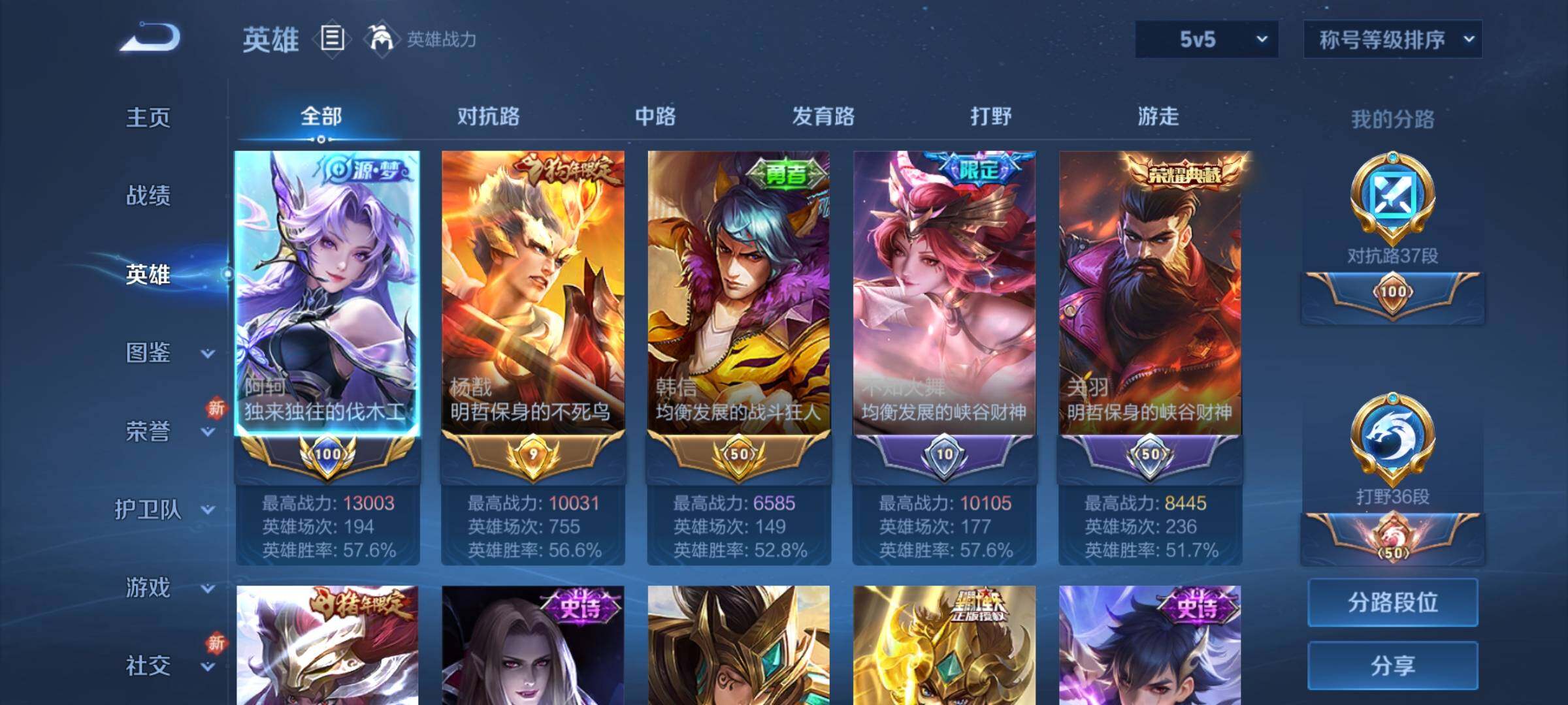 WZCMY3242039王者荣耀账号详情图3