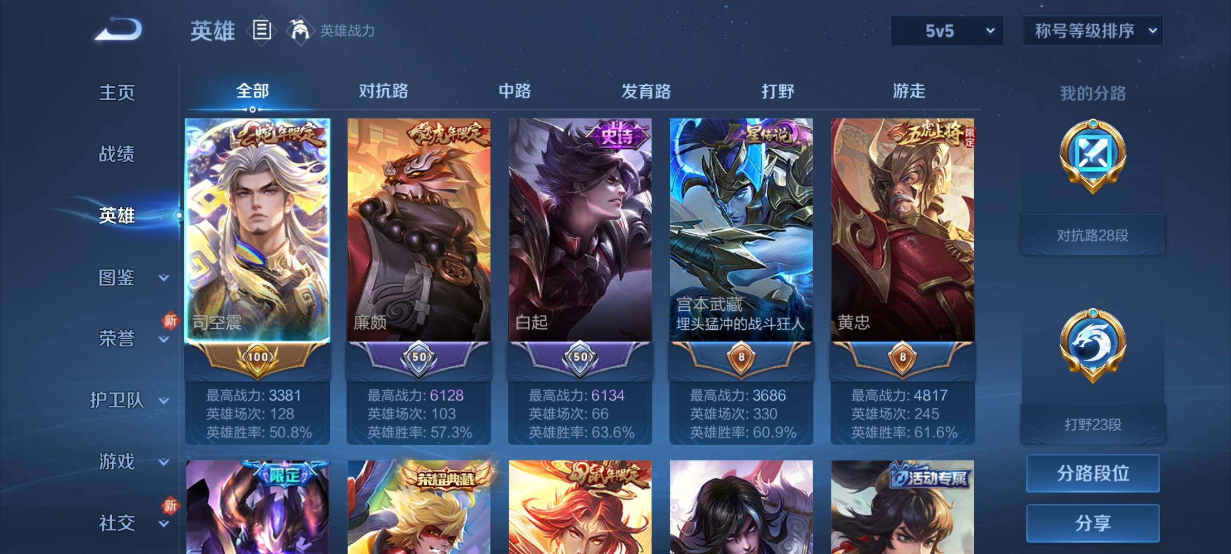 WZCMY3241054王者荣耀账号详情图3