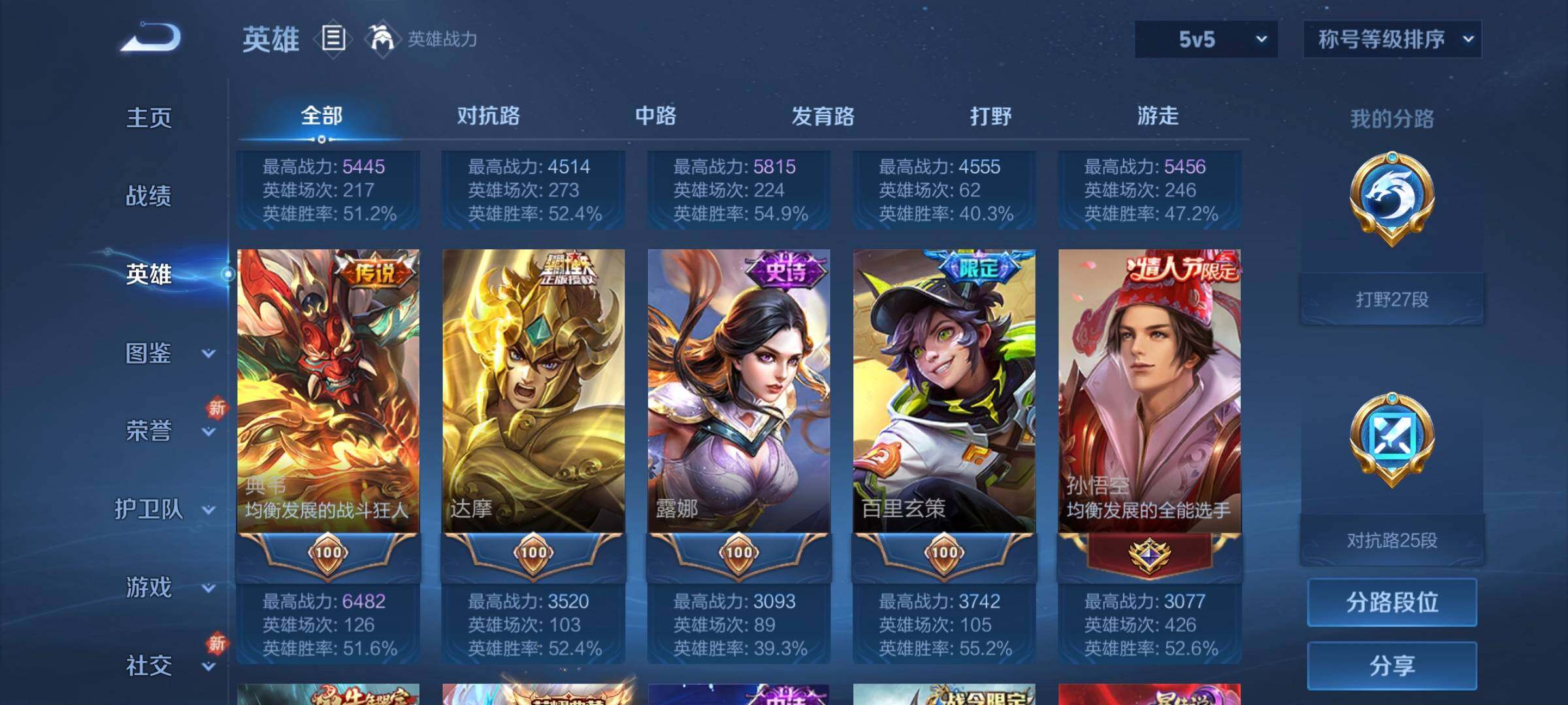 WZCMW3290372王者荣耀账号详情图4