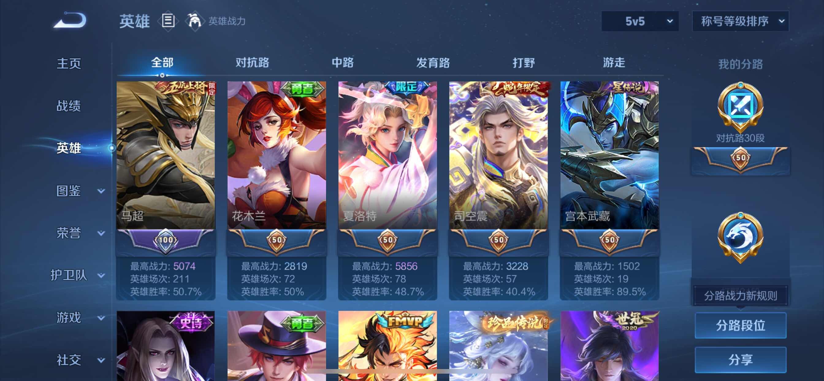 WZCMY3241068王者荣耀账号详情图4