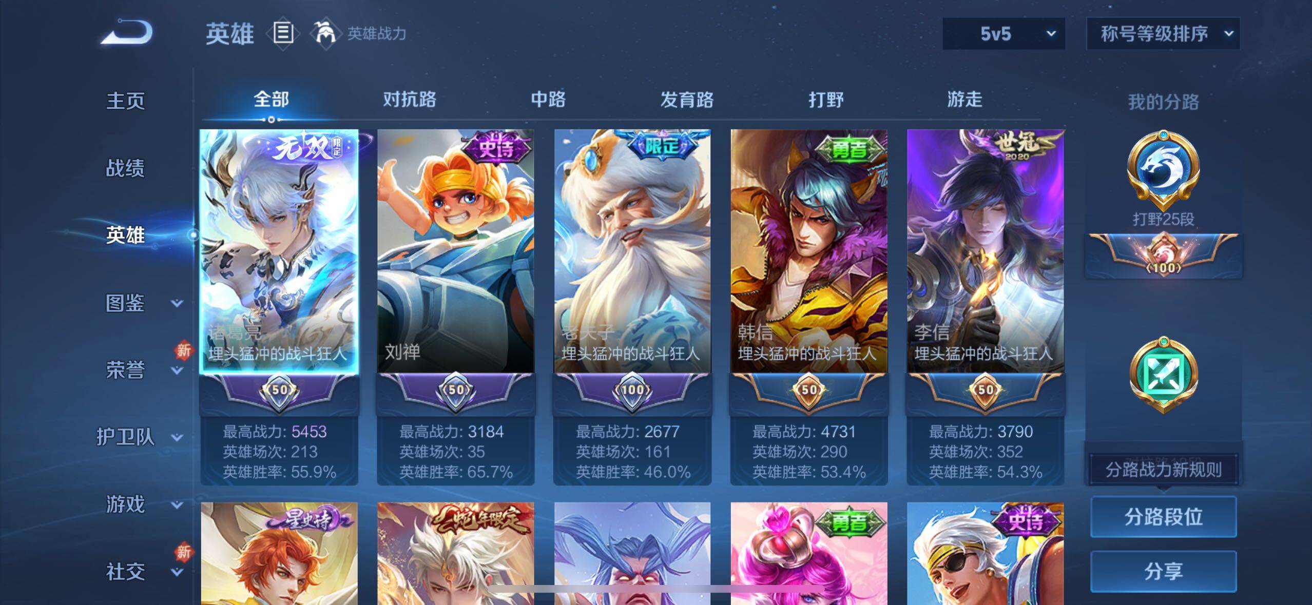 WZYXS3243842王者荣耀账号详情图3