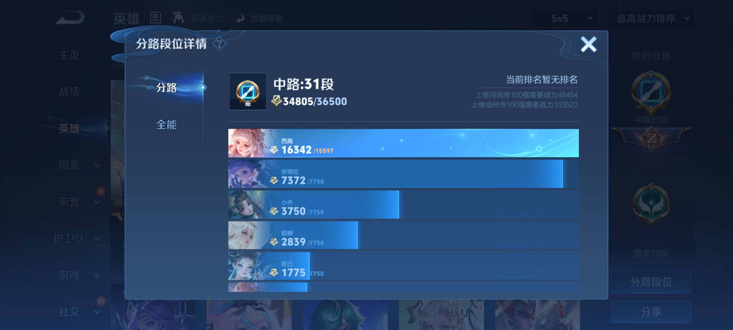 WZCMY3246112王者荣耀账号详情图5