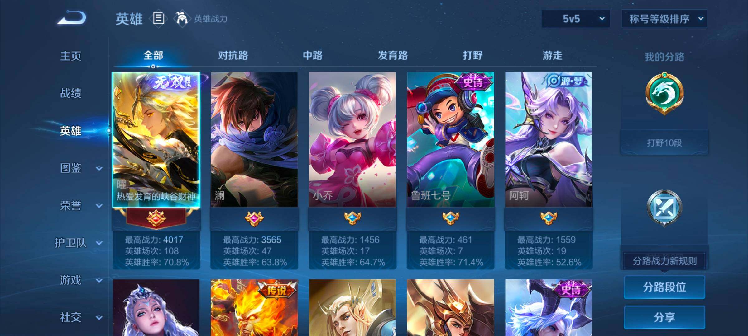 WZYXS3245134王者荣耀账号详情图3 WZYXS3245134王者荣耀账号详情图3