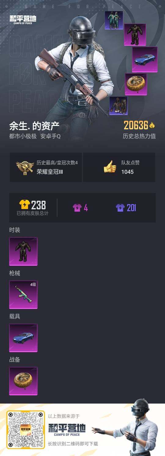 HPLX3336757和平精英账号详情图3 HPLX3336757和平精英账号详情图3