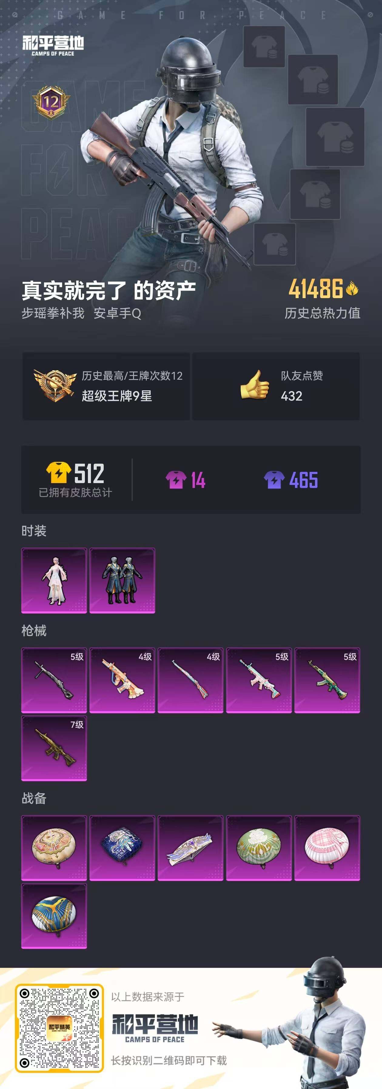 HPLFY3309404和平精英账号详情图4 HPLFY3309404和平精英账号详情图4