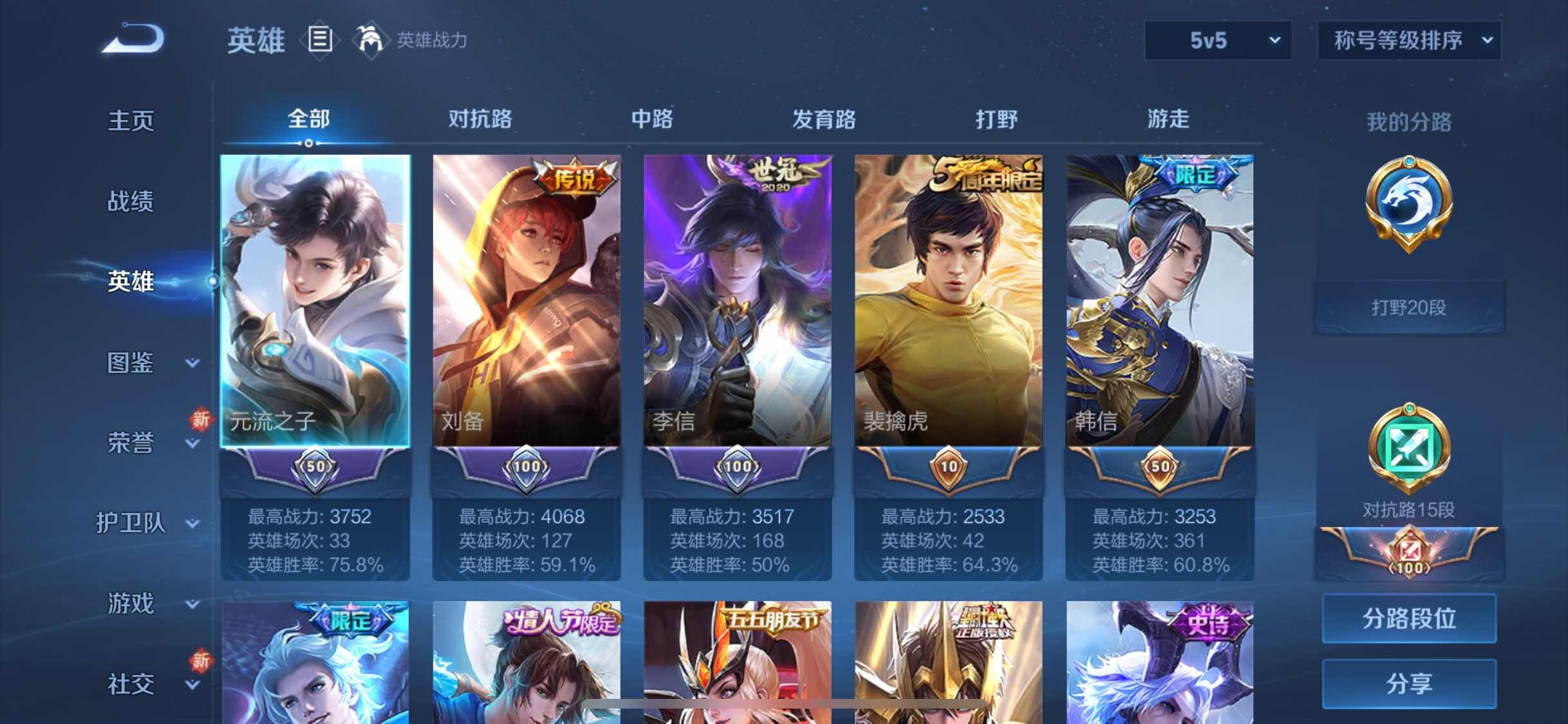 WZYXS3245254王者荣耀账号详情图3