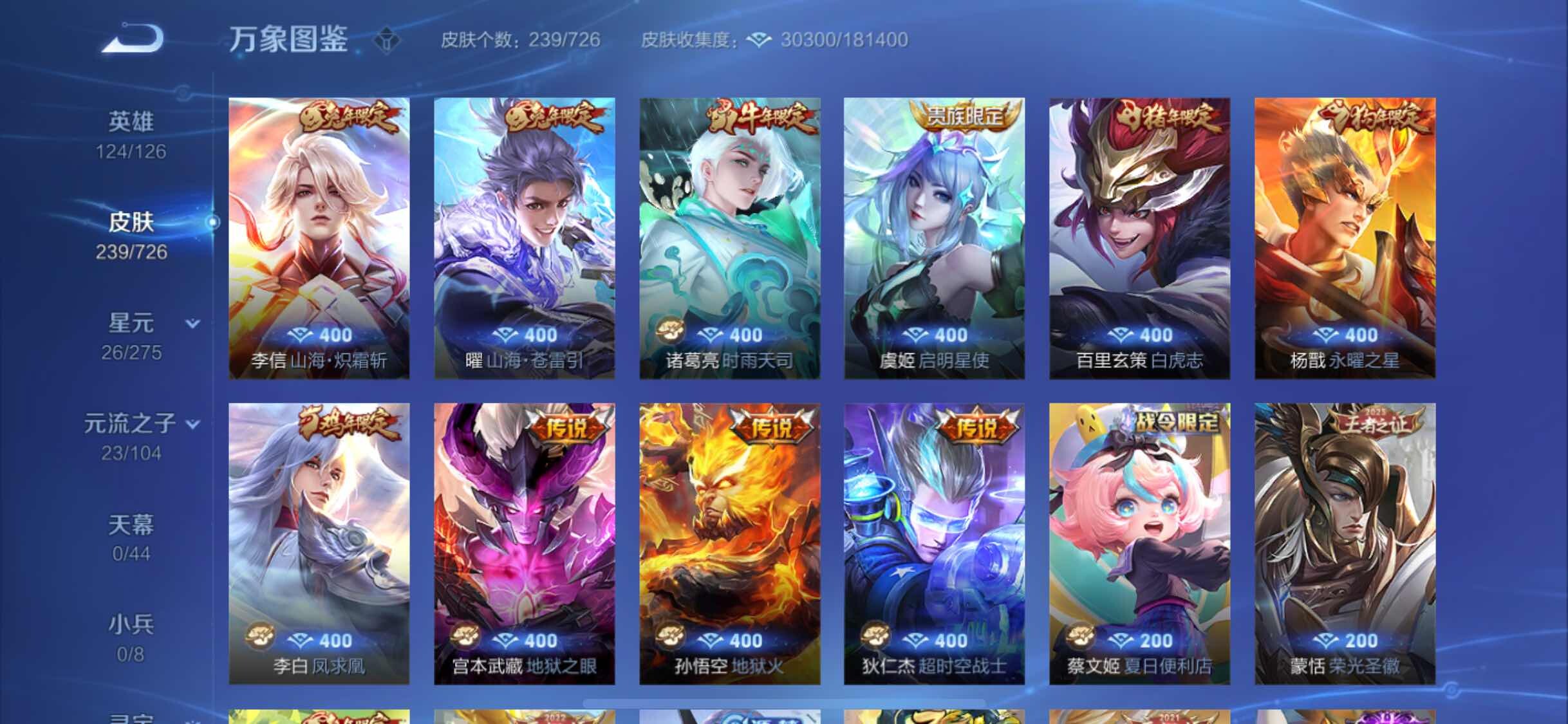 WZYXS3247333王者荣耀账号详情图6