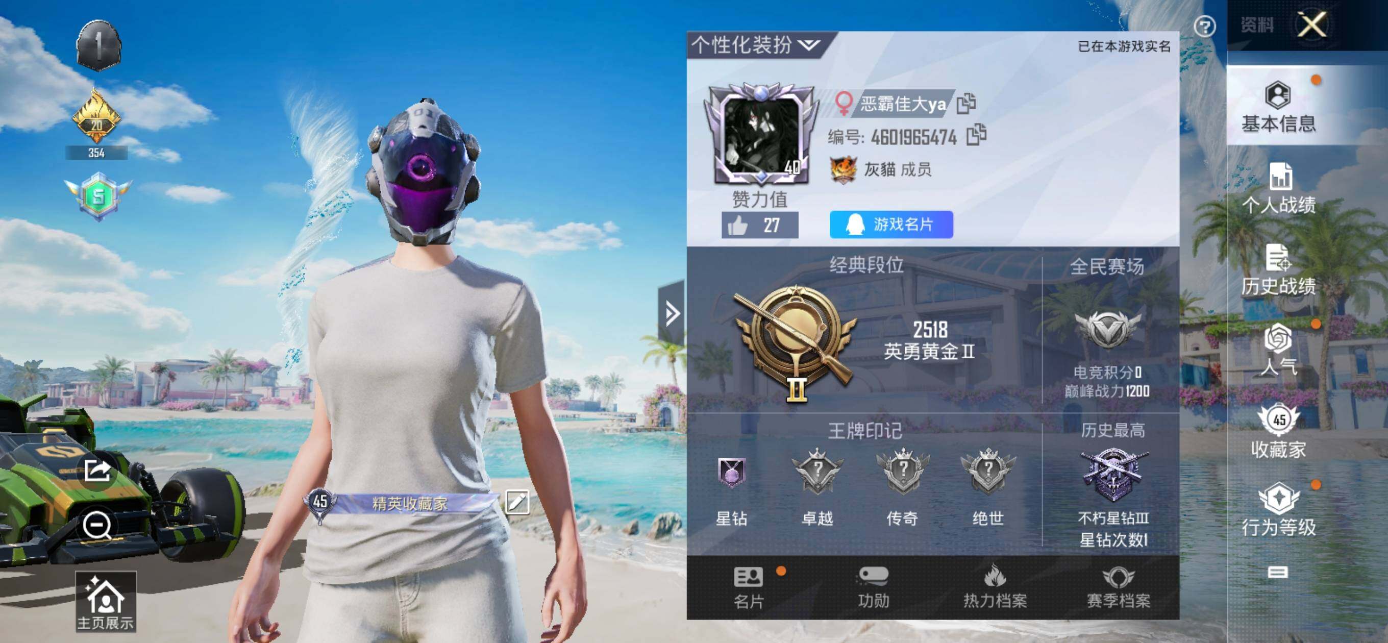 HPLFY3309687和平精英账号详情图47