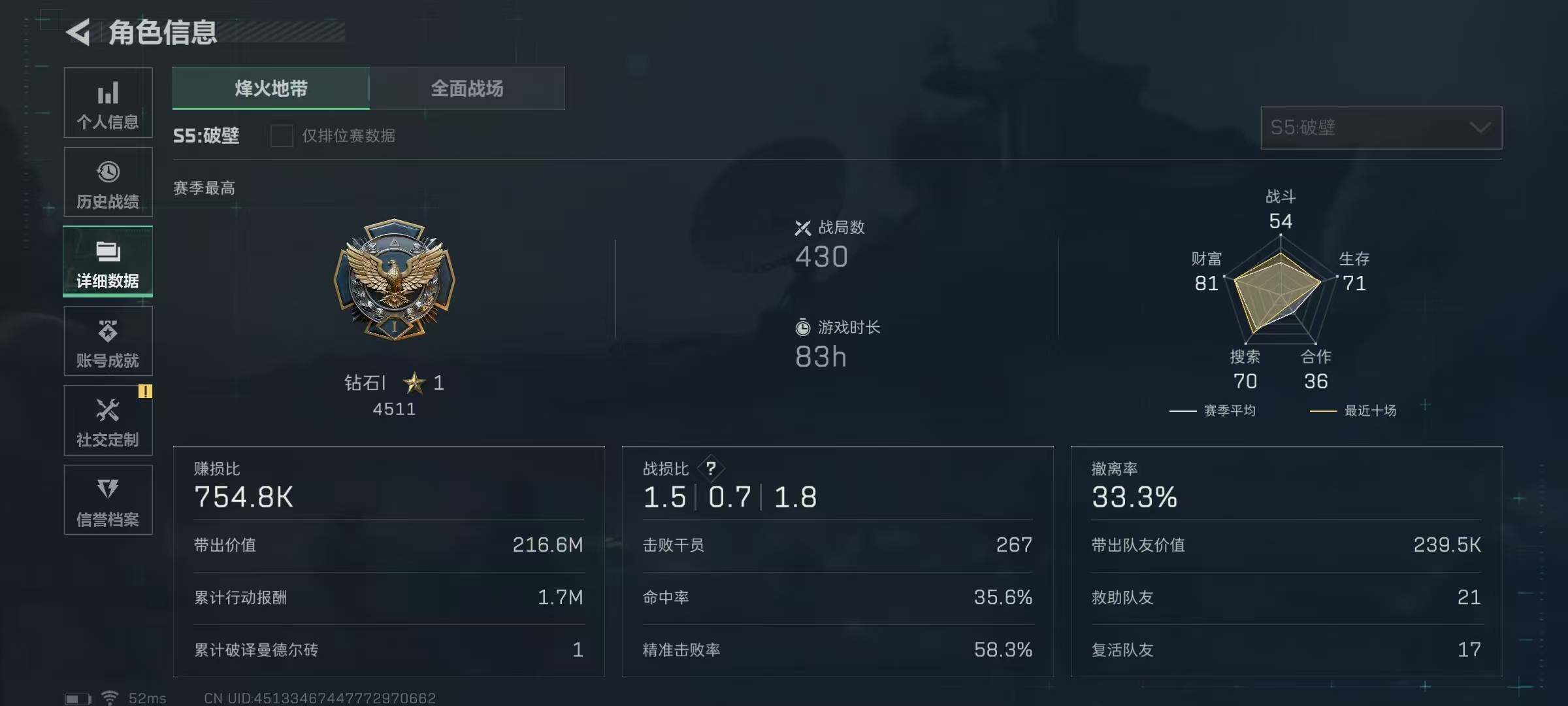 SJZEY321178三角洲行动账号详情图11