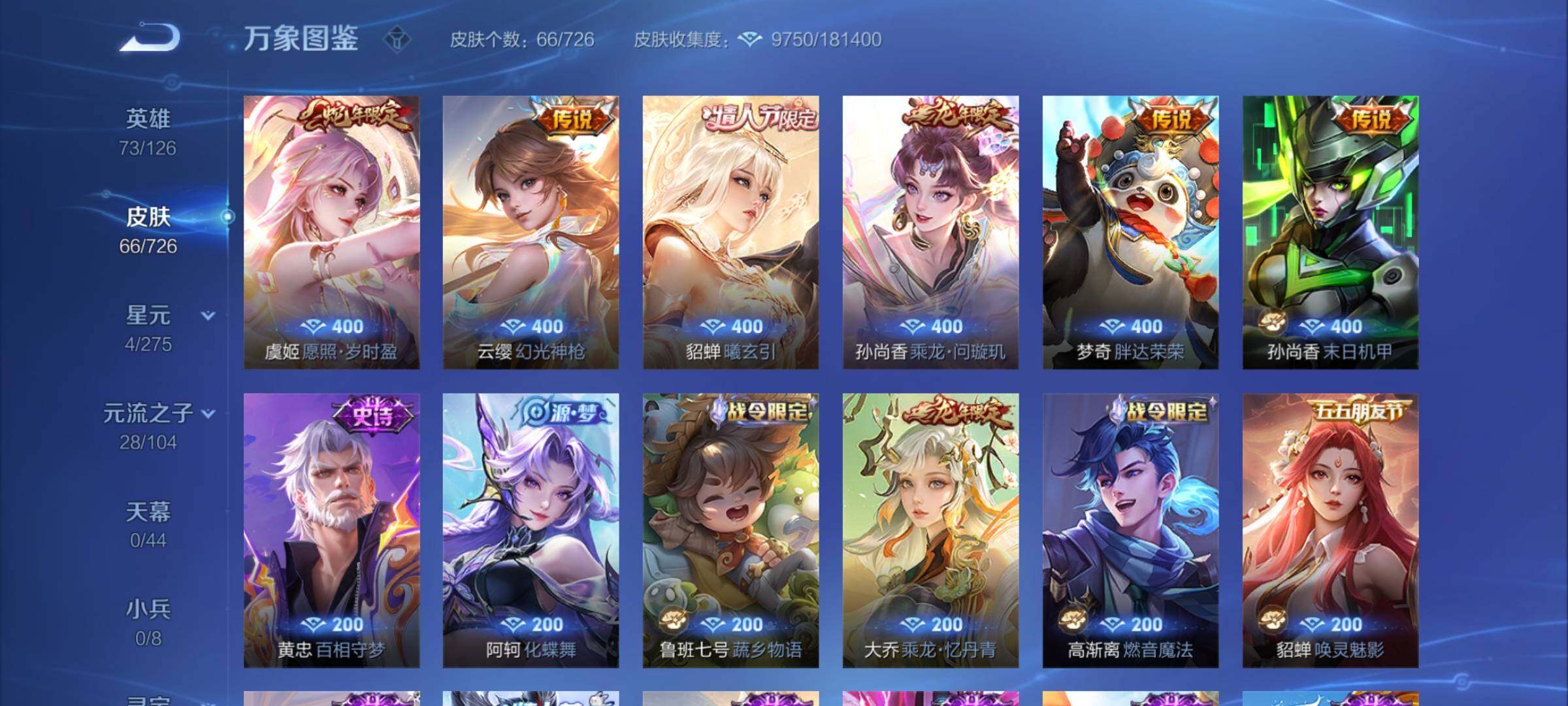 WZCMY3242666王者荣耀账号详情图5