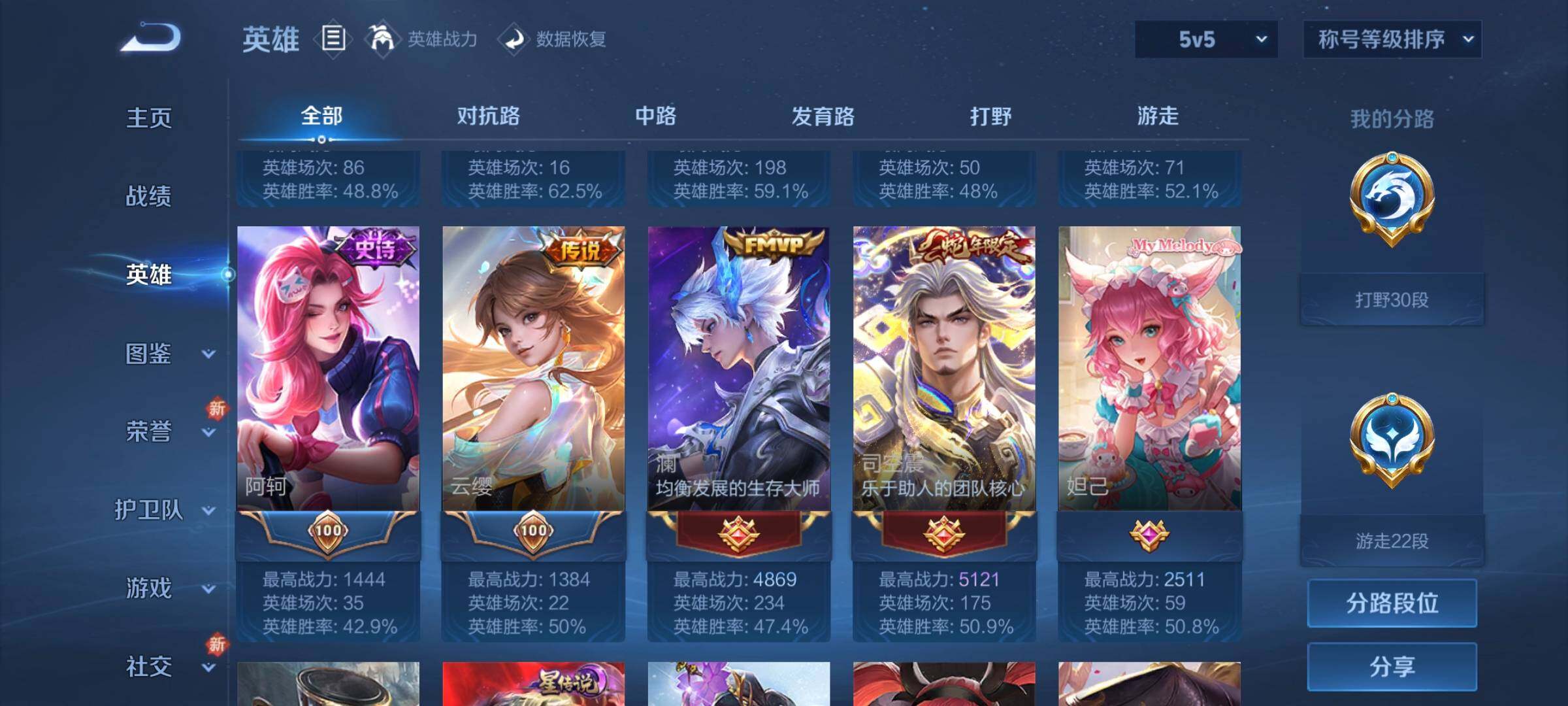 WZCMW3290399王者荣耀账号详情图6