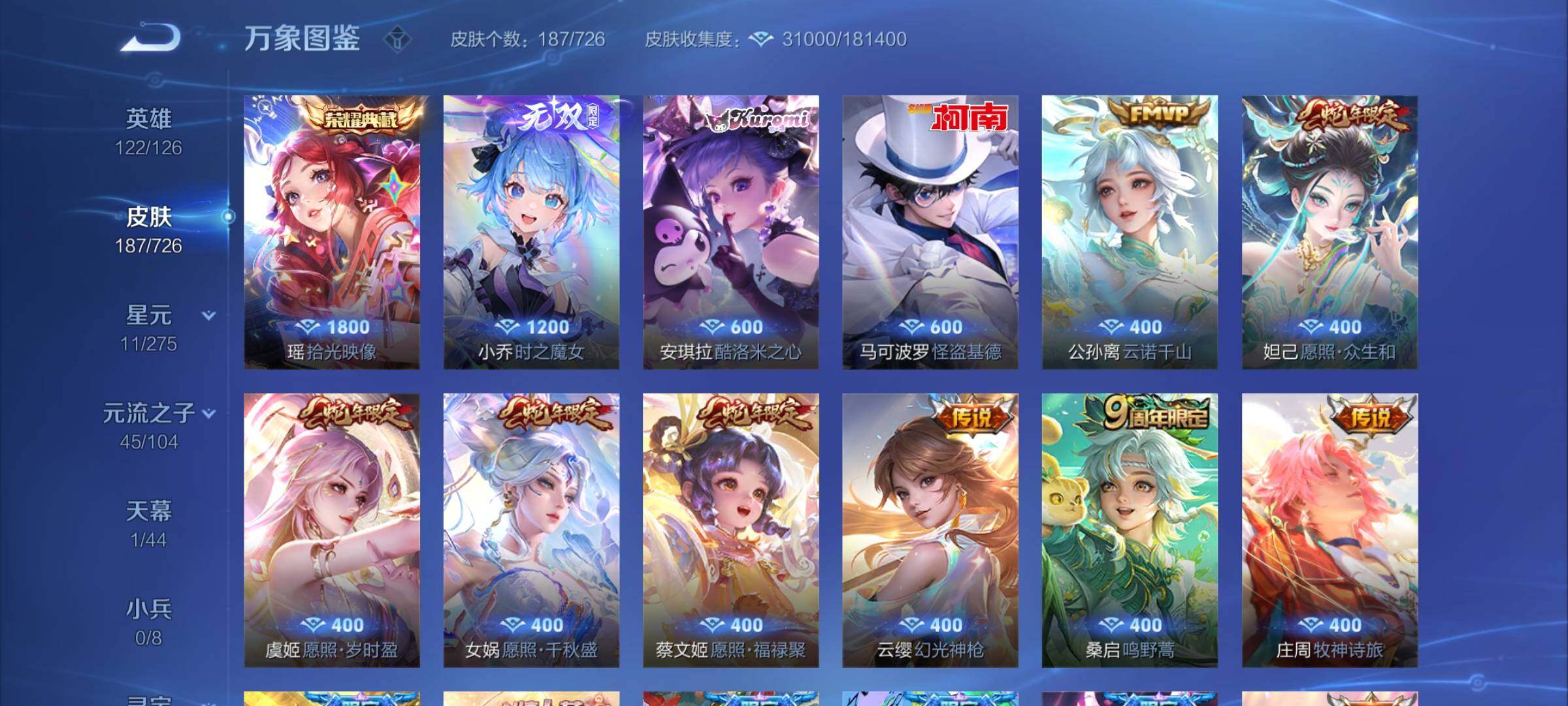 WZYXS3248789王者荣耀账号详情图6