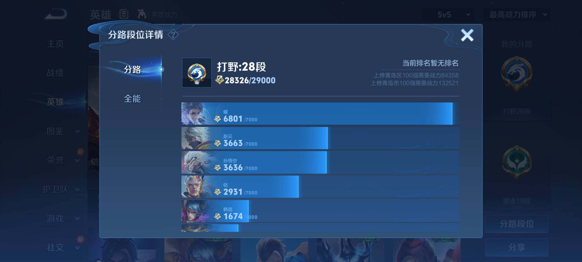 WZCMY3247253王者荣耀账号详情图4