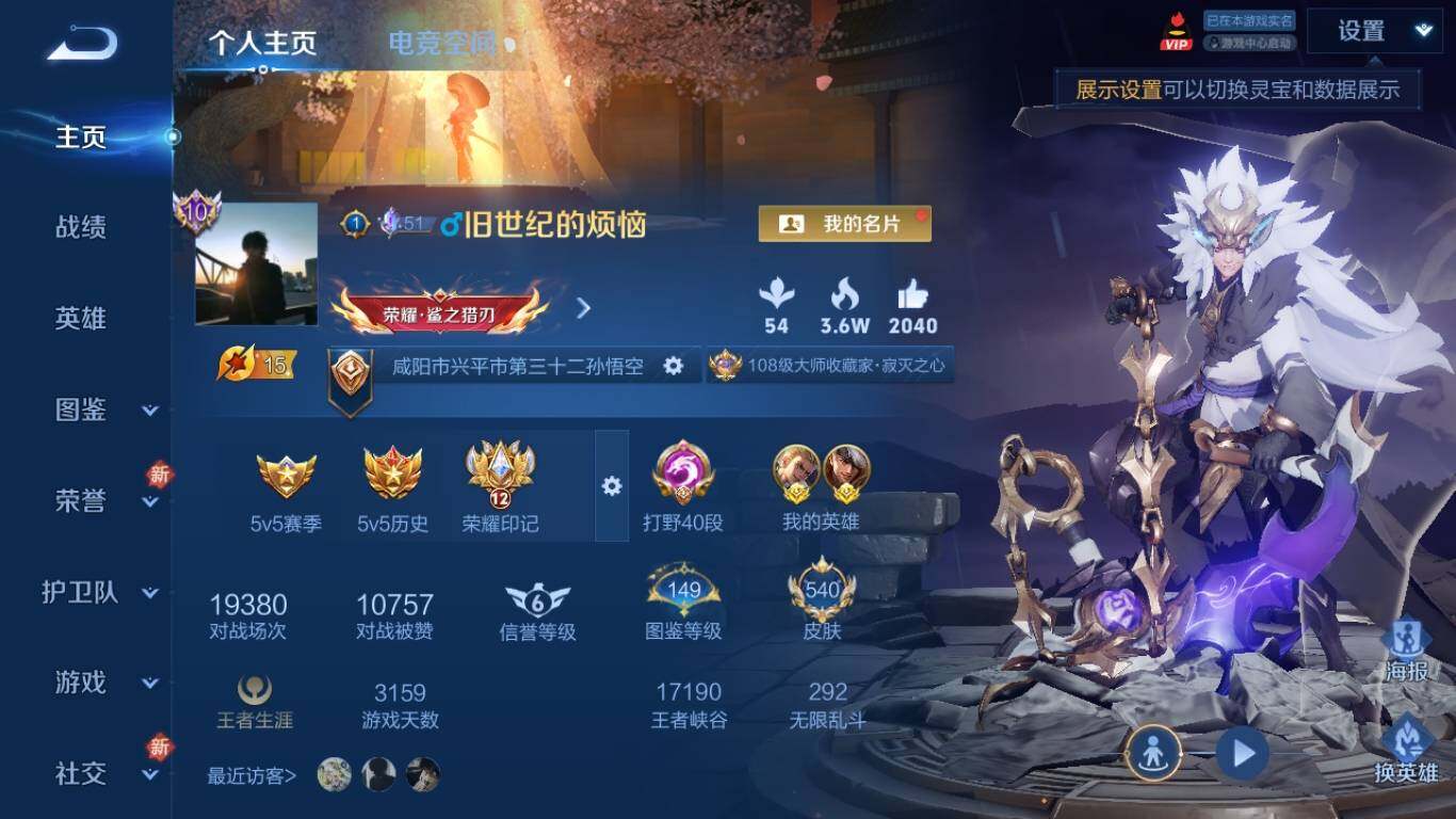 WZ0349239王者荣耀账号详情图3