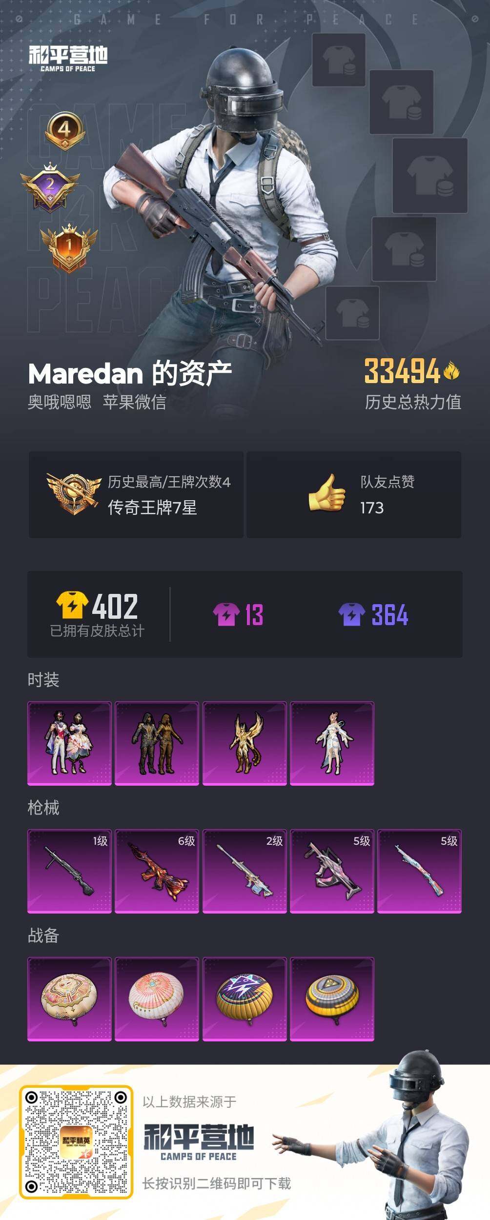 HPJM3314449和平精英账号详情图4 HPJM3314449和平精英账号详情图4