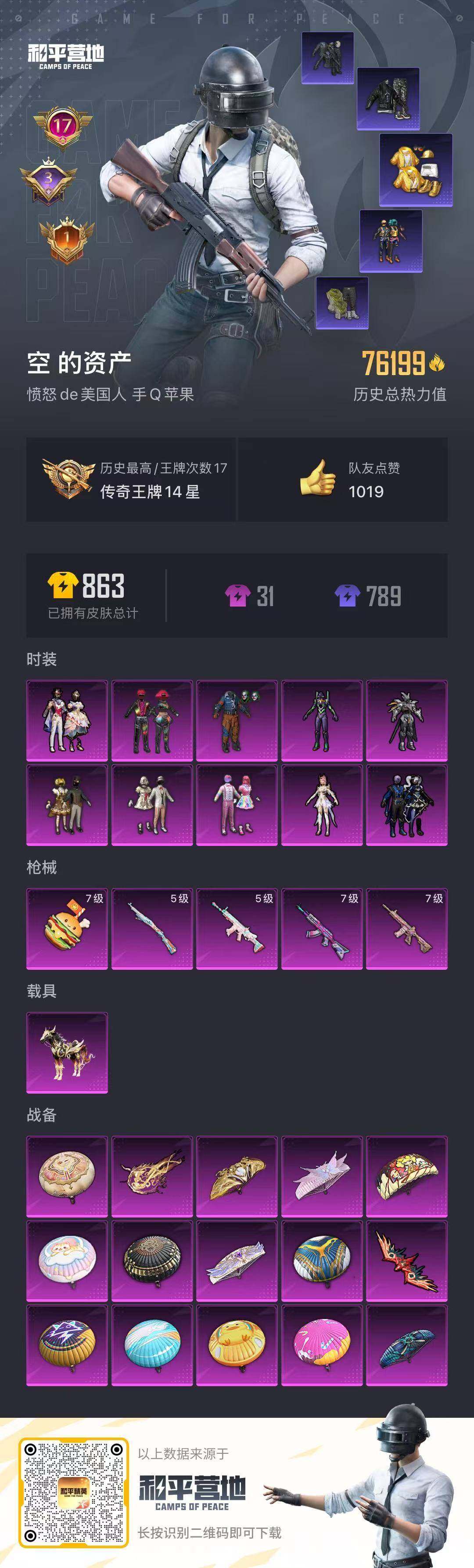 HPLFY3311140和平精英账号详情图5 HPLFY3311140和平精英账号详情图5