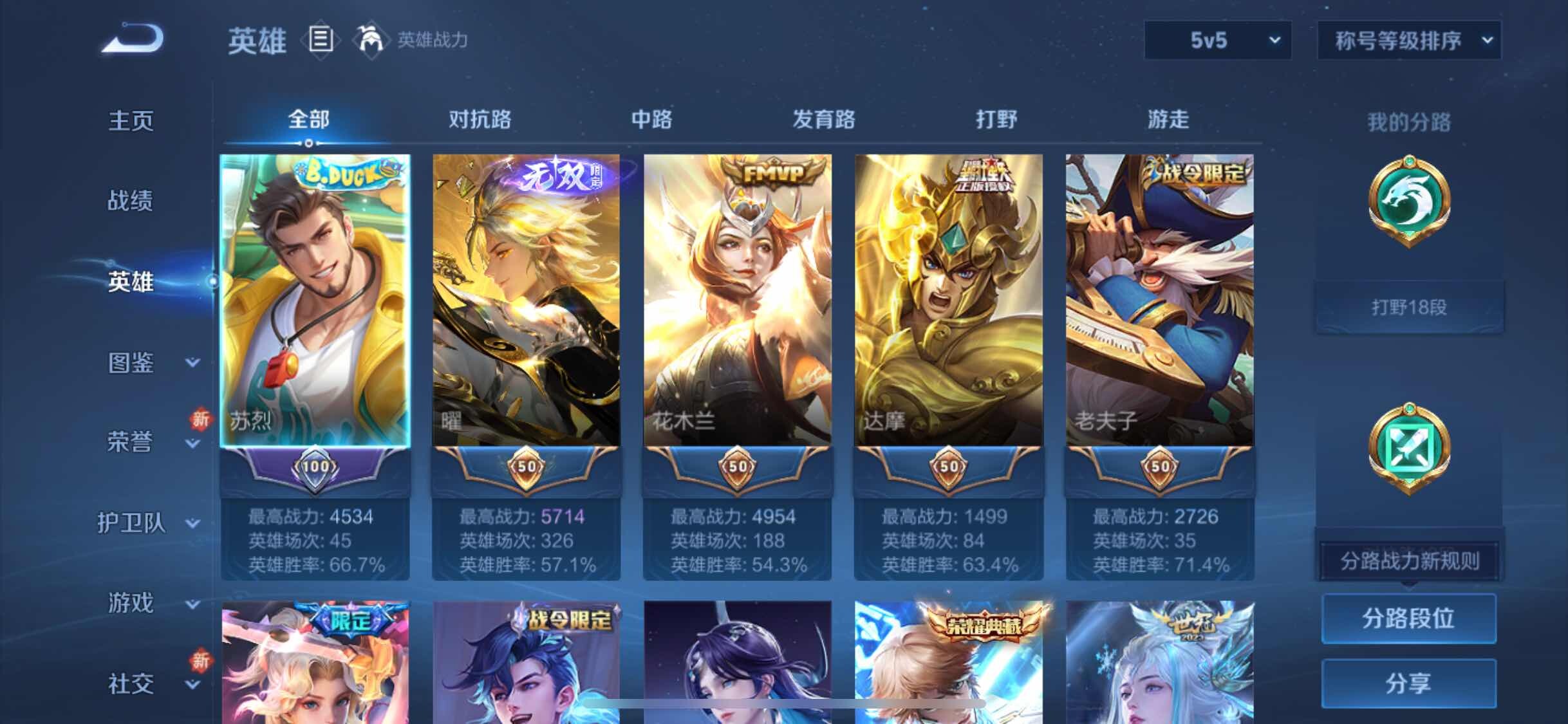 WZYXS3249685王者荣耀账号详情图3 WZYXS3249685王者荣耀账号详情图3