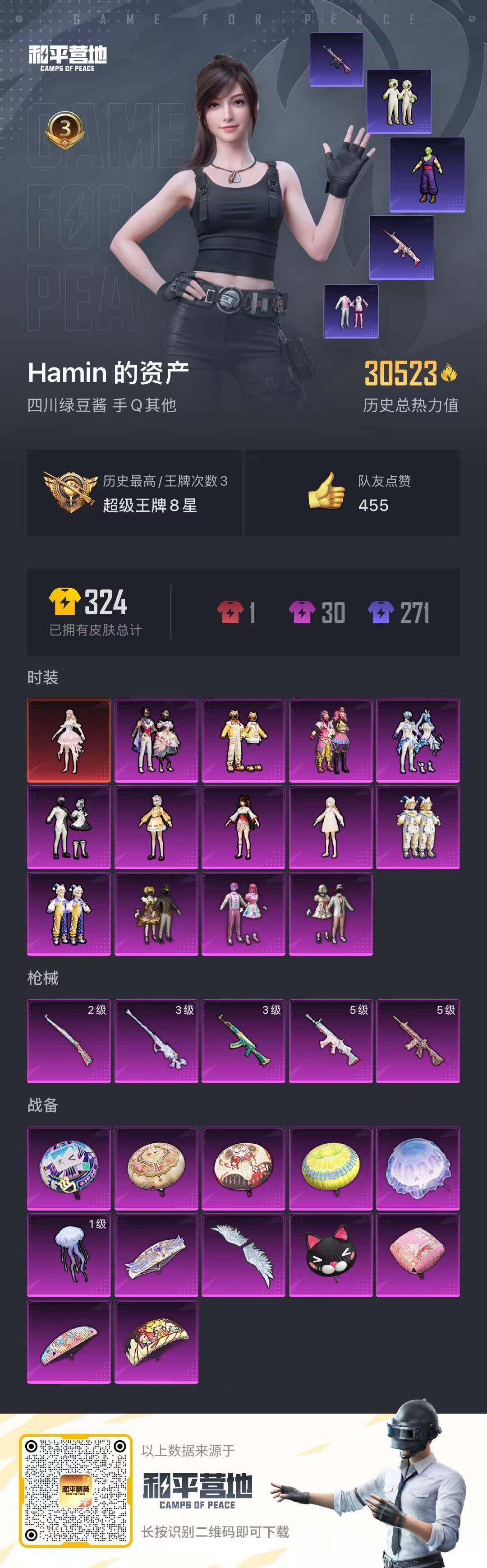 HPLFY3310860和平精英账号详情图4 HPLFY3310860和平精英账号详情图4