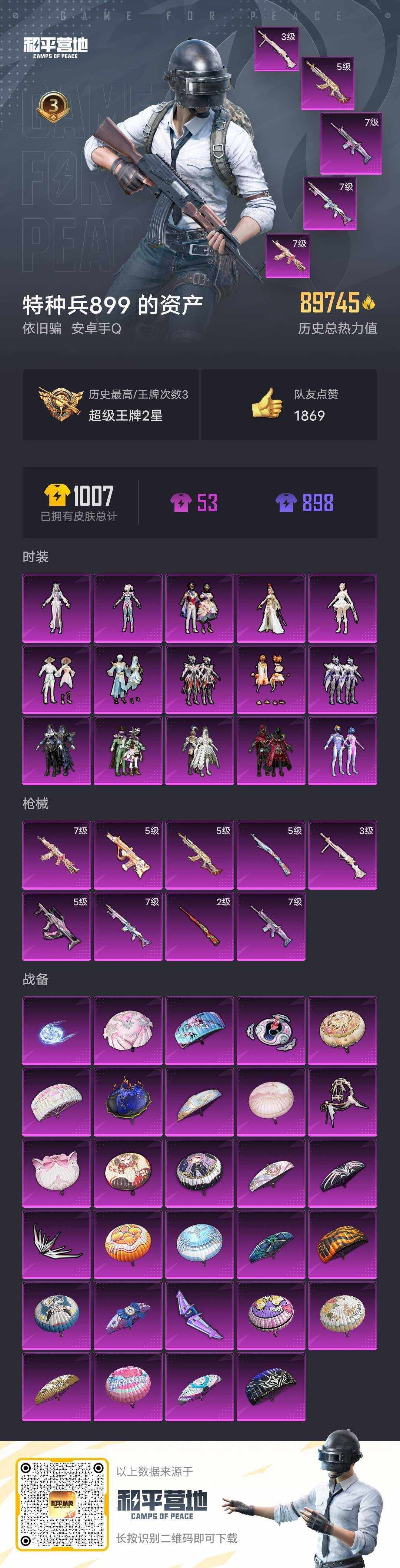 HPCMW466123和平精英账号详情图2