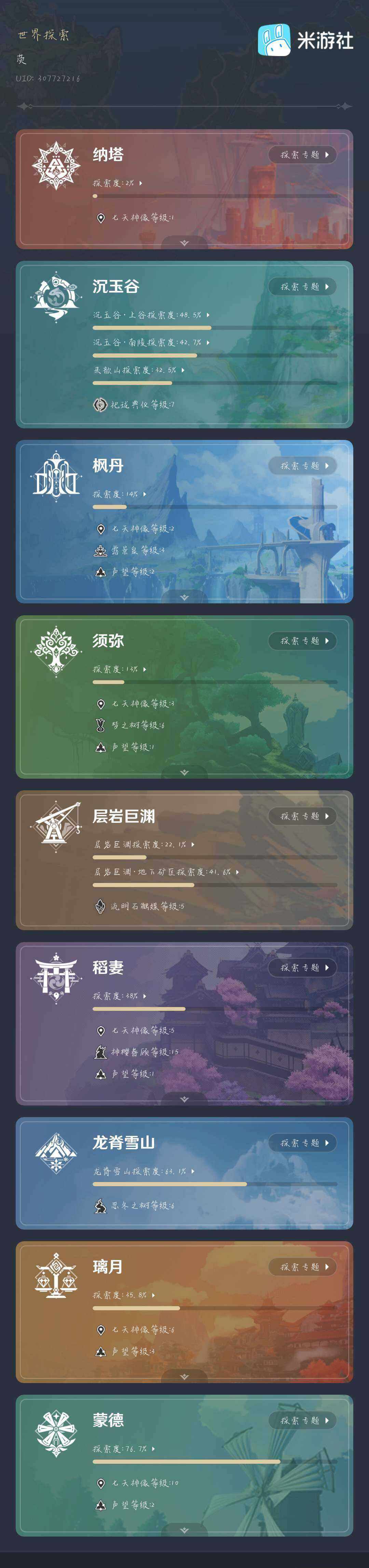 YSEY39813原神账号详情图2
