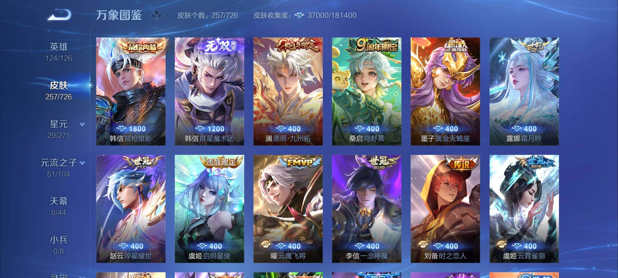 WZCMY3246303王者荣耀账号详情图5