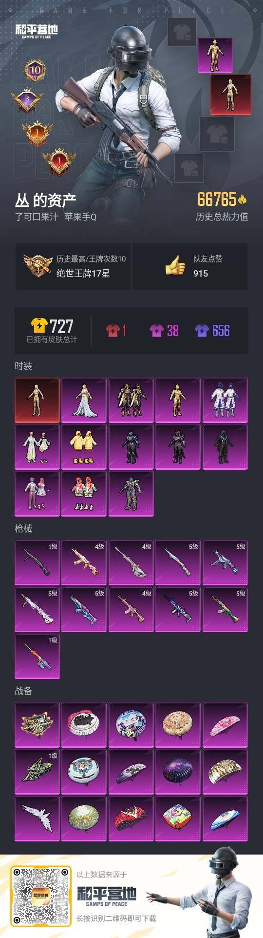 HPLE3312150和平精英账号详情图3 HPLE3312150和平精英账号详情图3