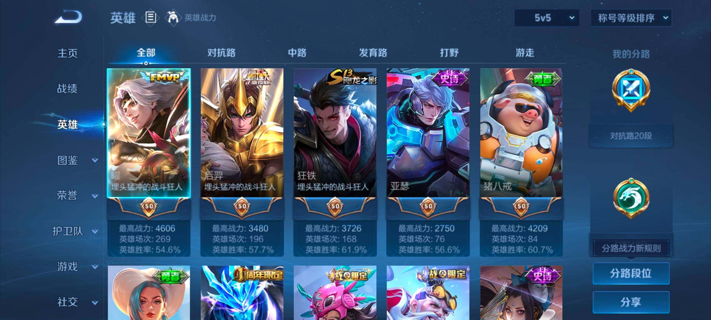 WZYXS3252717王者荣耀账号详情图3