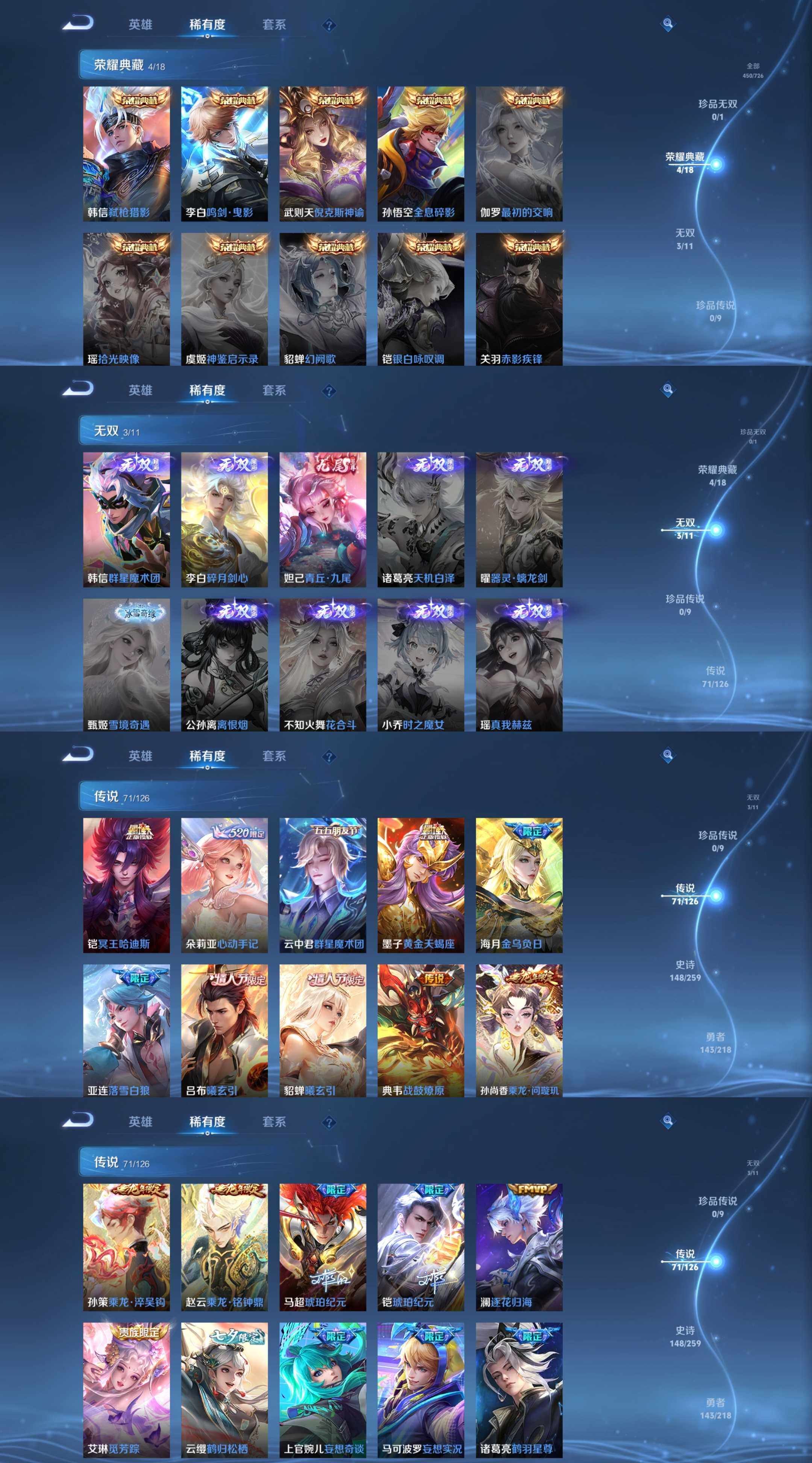 WZCMW4121449王者荣耀账号详情图4