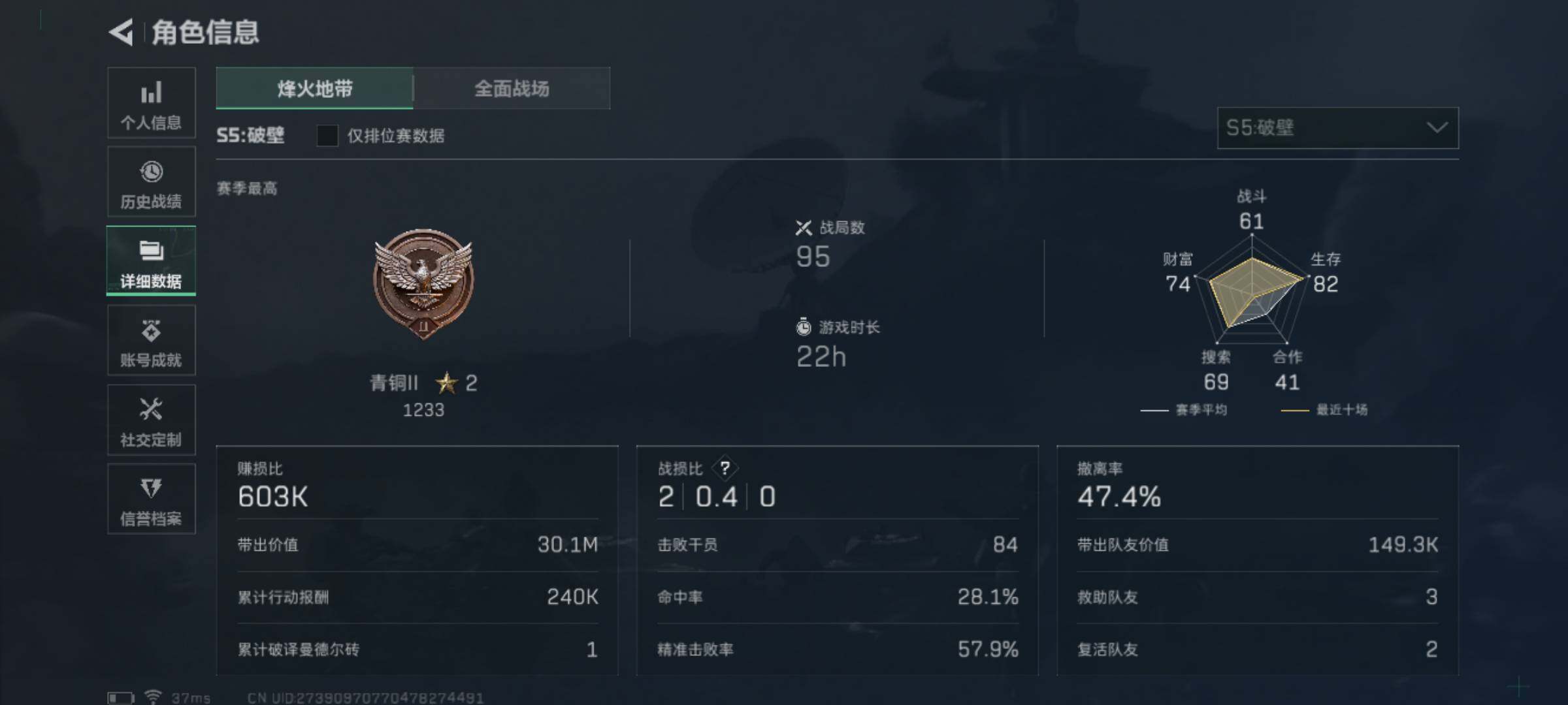 SJZJM324048三角洲行动账号详情图11