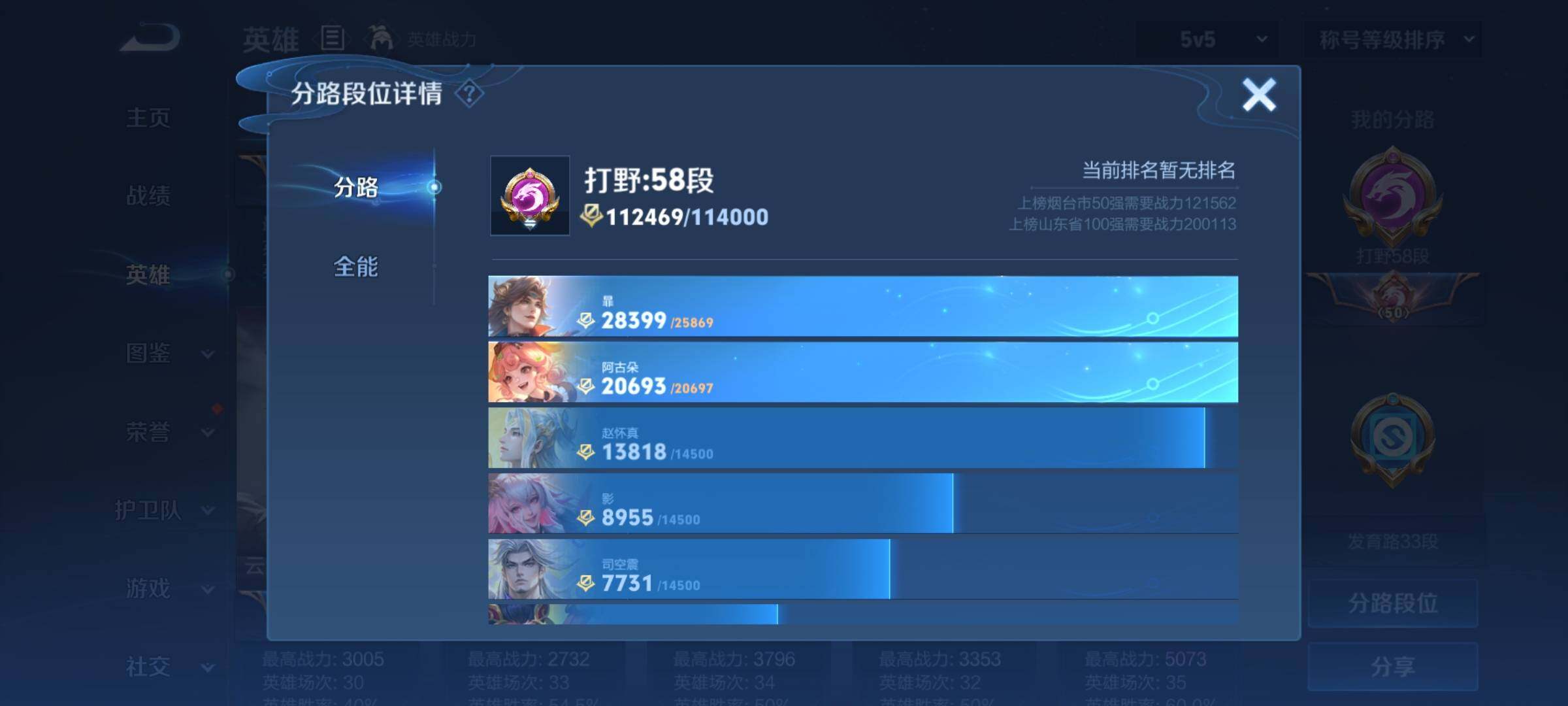 WZCMY3255689王者荣耀账号详情图5