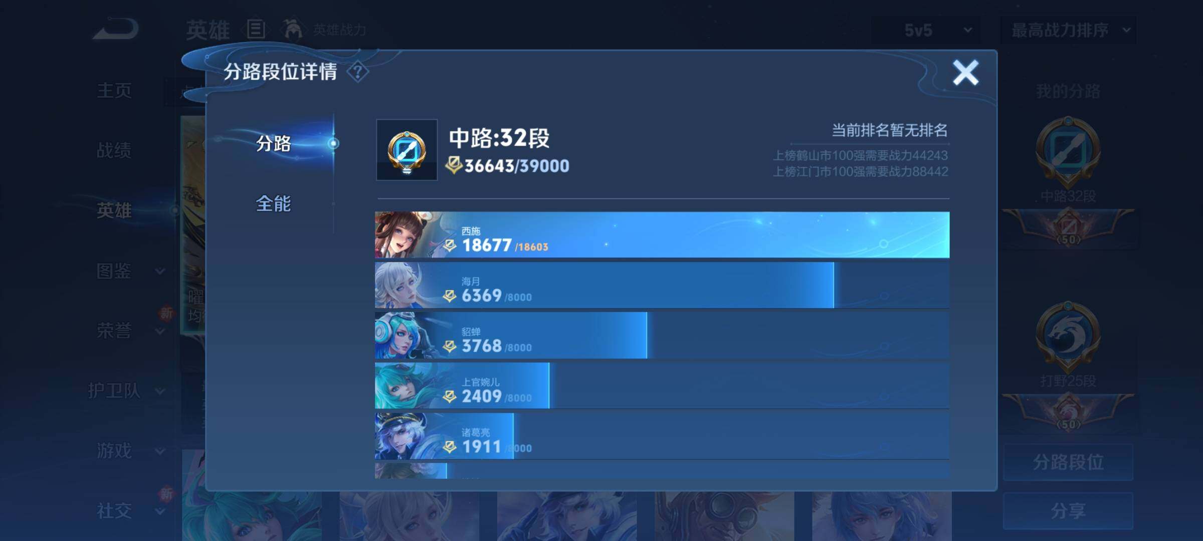 WZCMY3249668王者荣耀账号详情图5 WZCMY3249668王者荣耀账号详情图5