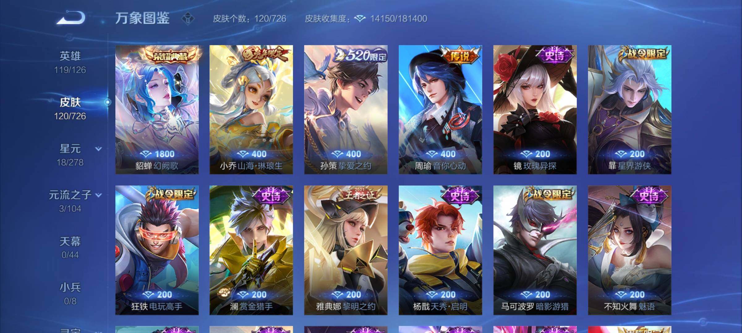 WZCMY3251341王者荣耀账号详情图5