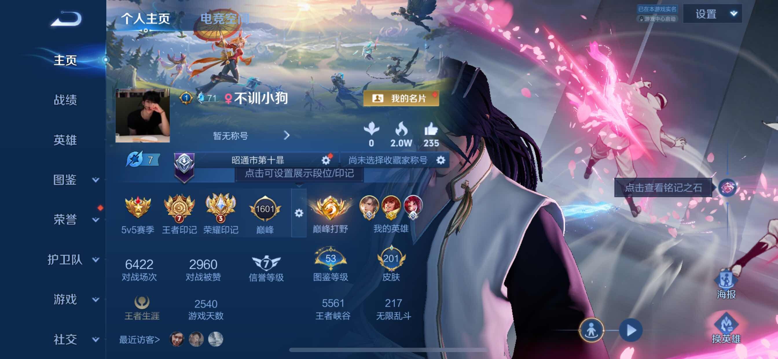 WZCMY3251356王者荣耀账号详情图2