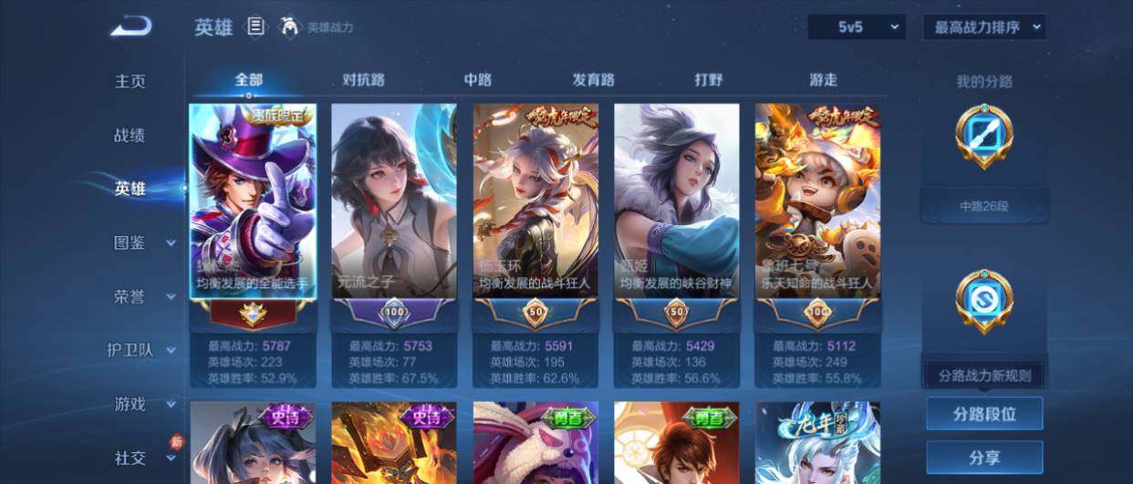 WZ0349242王者荣耀账号详情图9