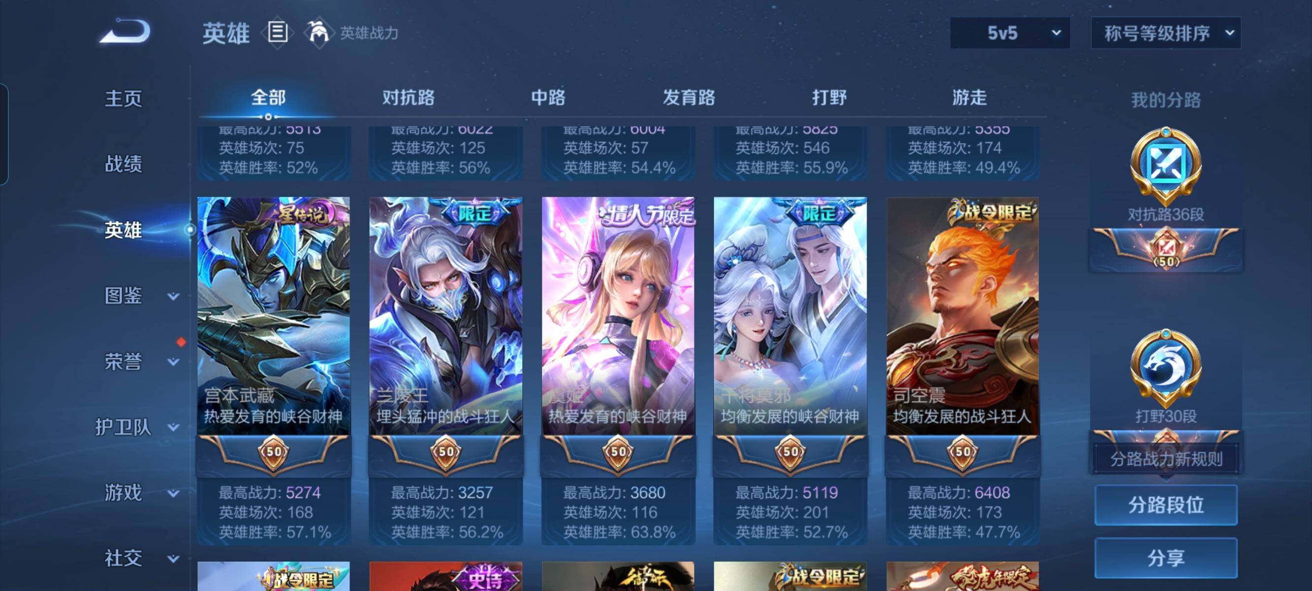 WZCMW3290523王者荣耀账号详情图5